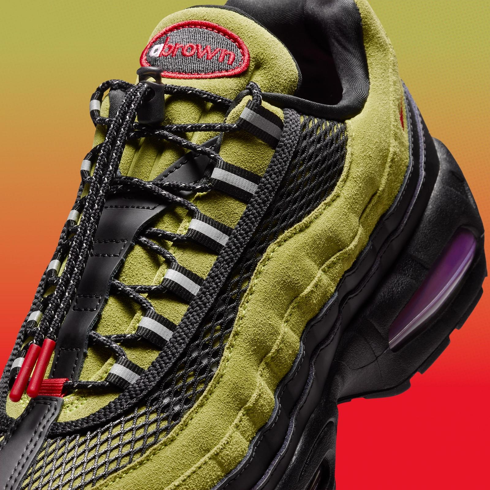 Aya Brown x Nike Air Max 95 Big Bubble "Atomic Green" drops August 21st, 2026