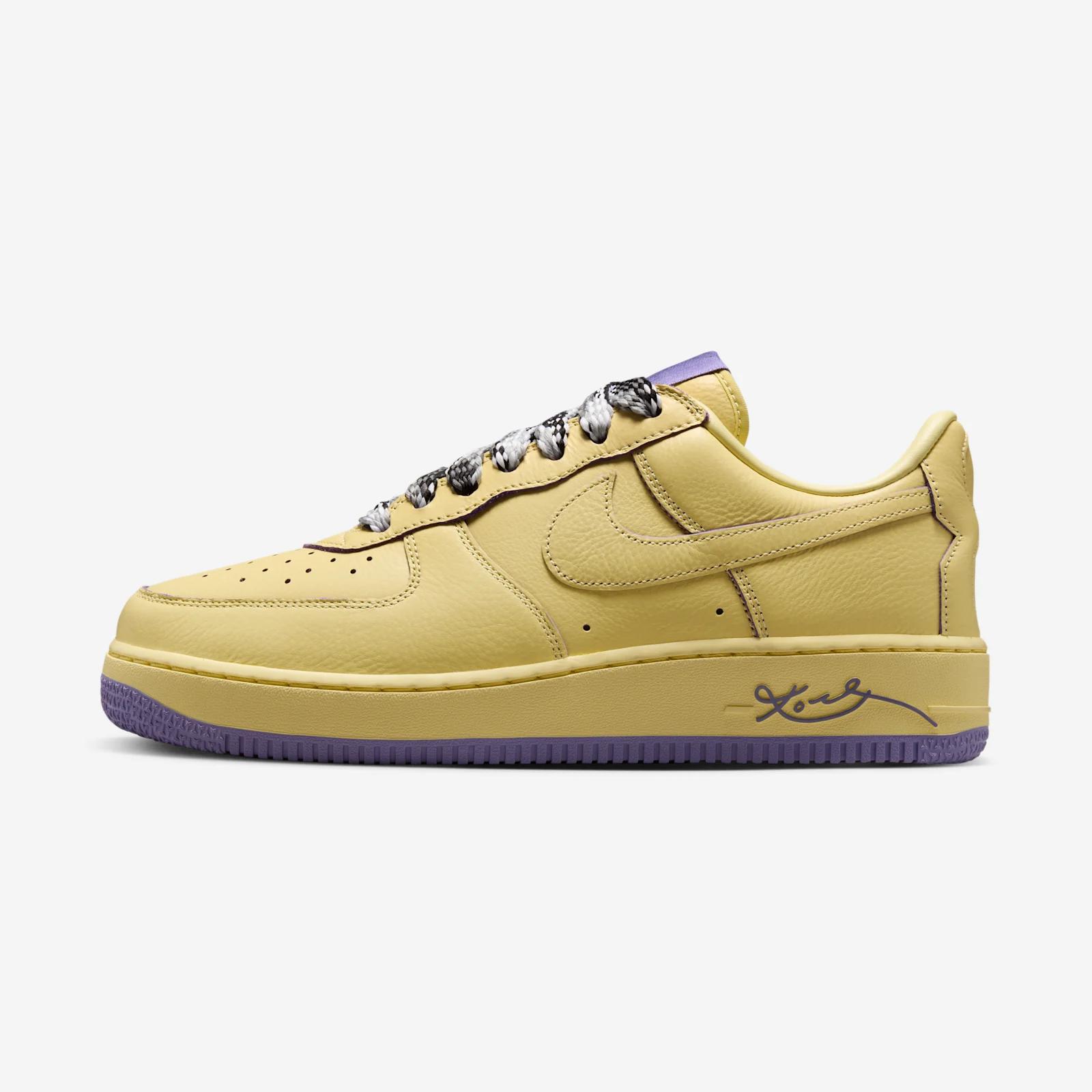 Kobe Bryant x Nike Air Force 1 Low “Soft Yellow”