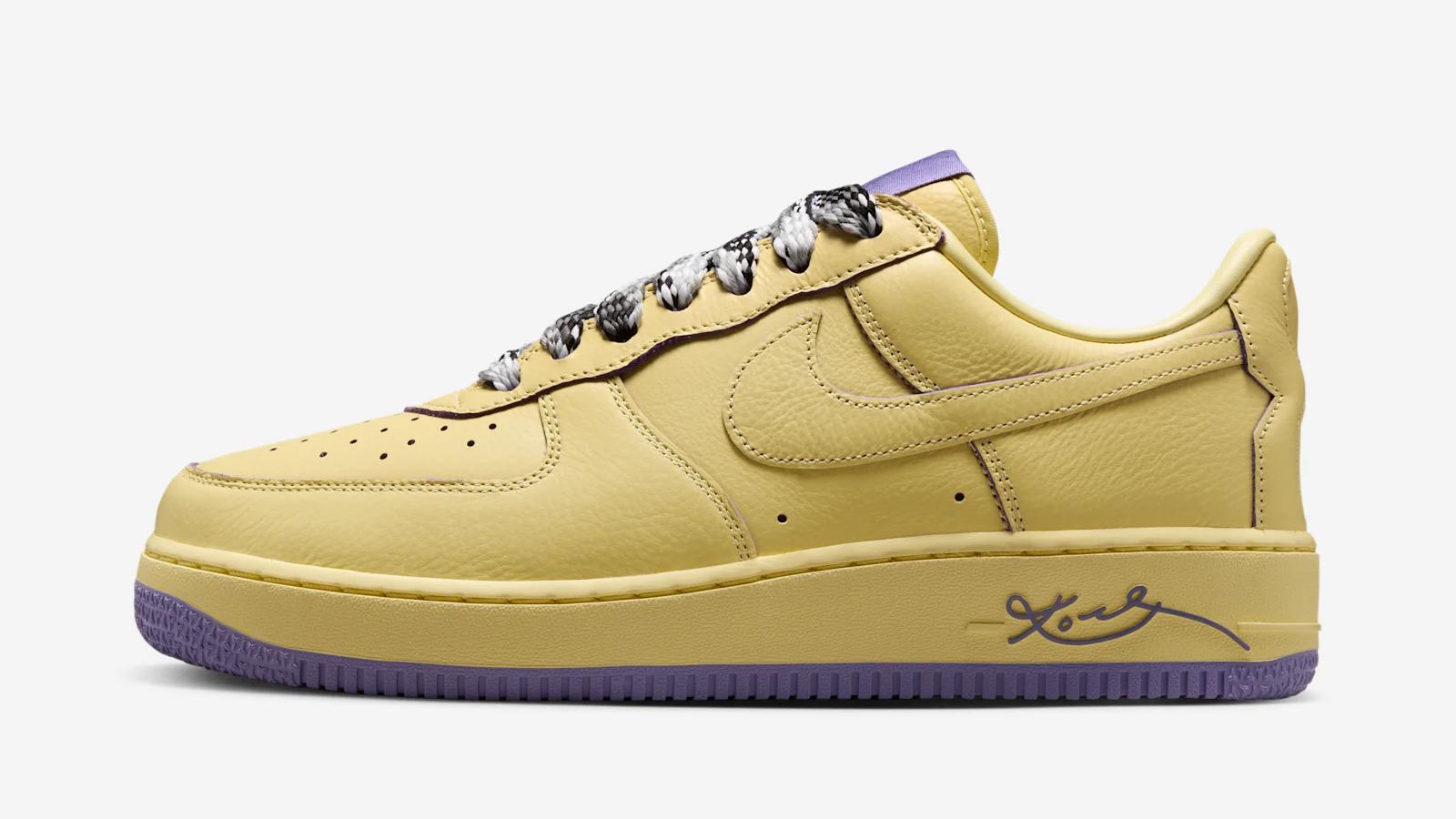 Kobe Bryant x Nike Air Force 1 Low “Soft Yellow”