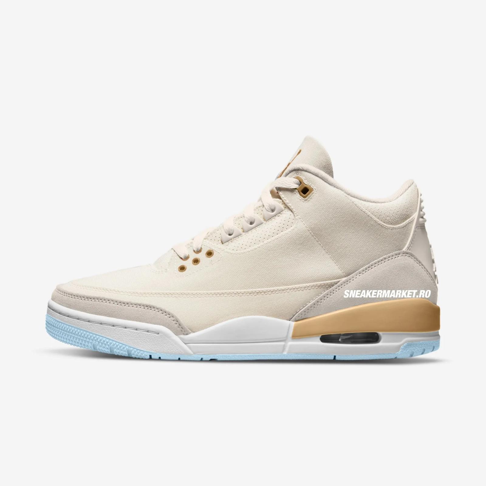 Air Jordan 3 Retro Champagne & Oysters IB2255-100 Release Date 2025