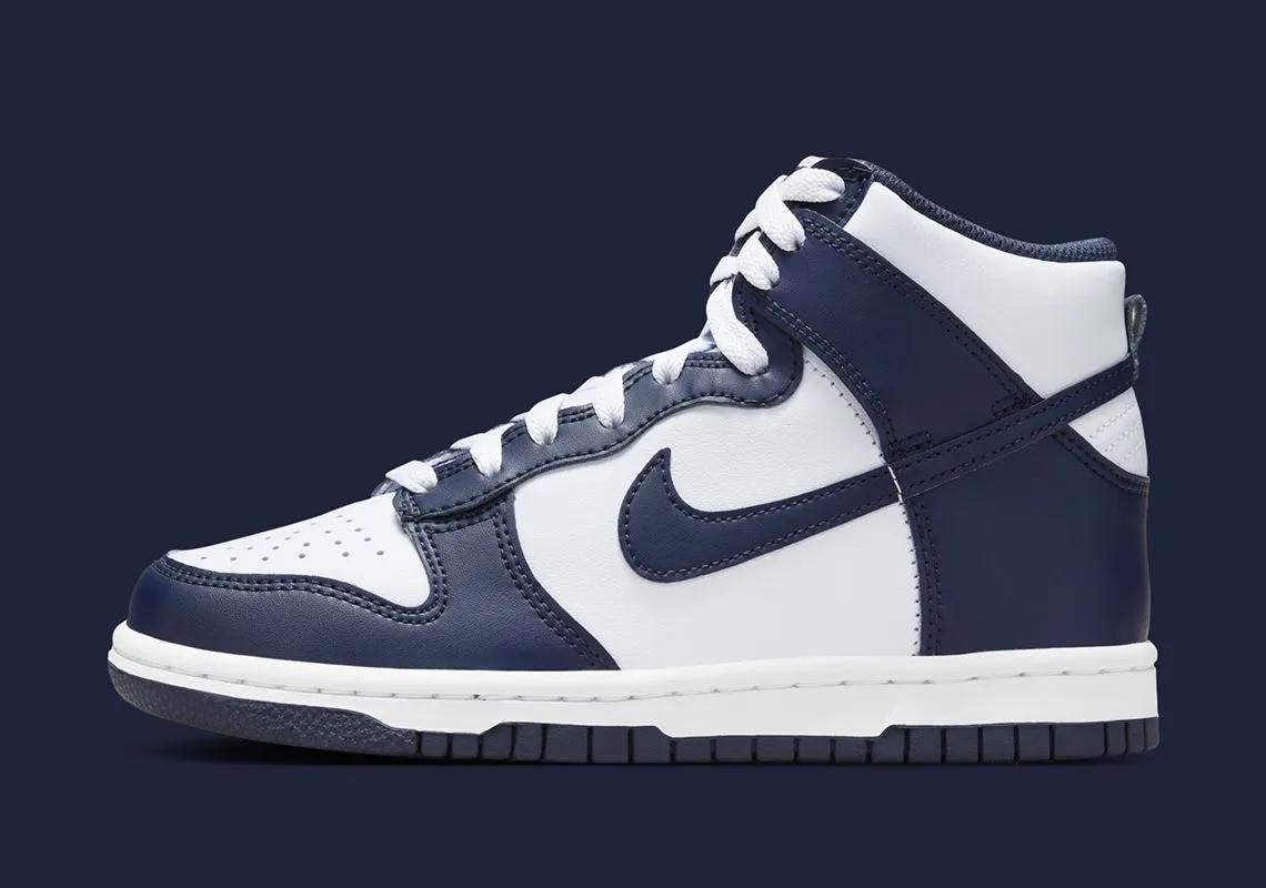 Nike Dunk High GS Midnight Navy