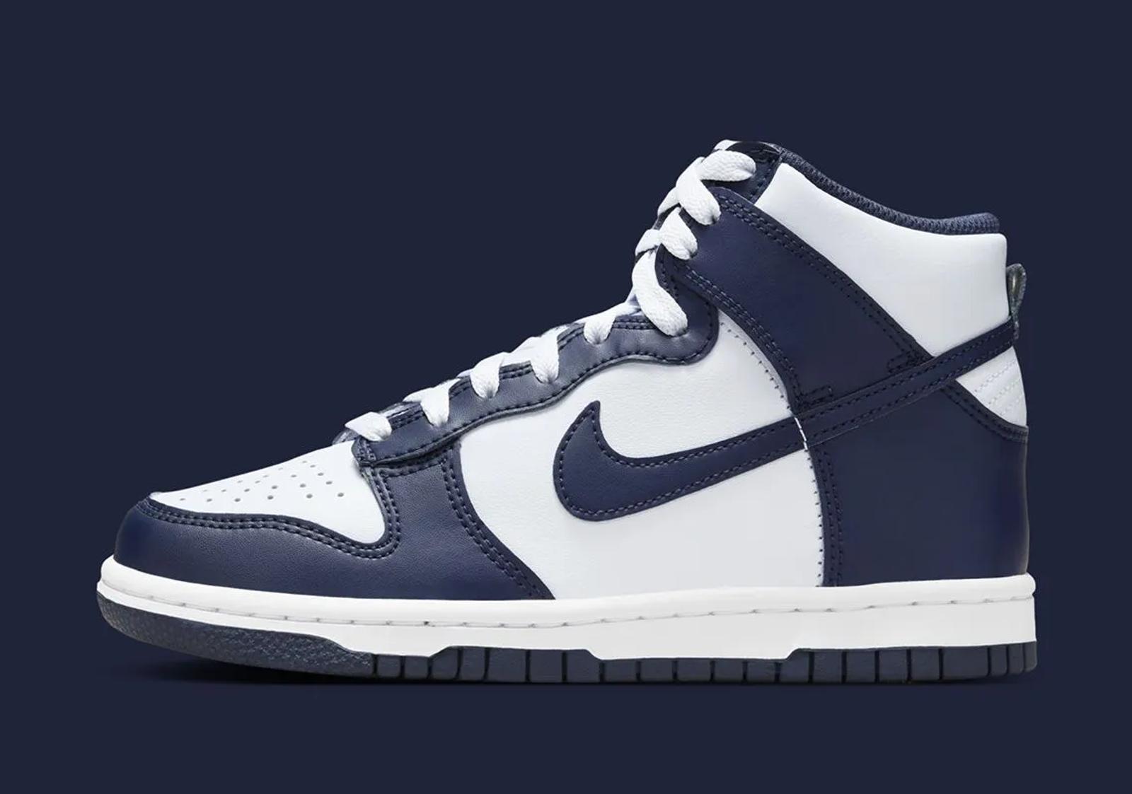 Nike Dunk High GS Midnight Navy