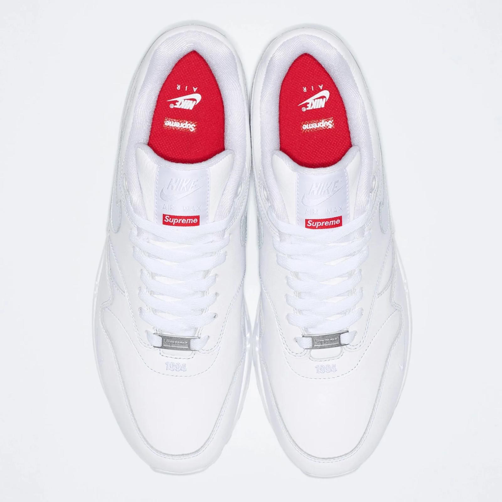 Supreme x Nike Air Max 1 '87 SP White HF8813-100