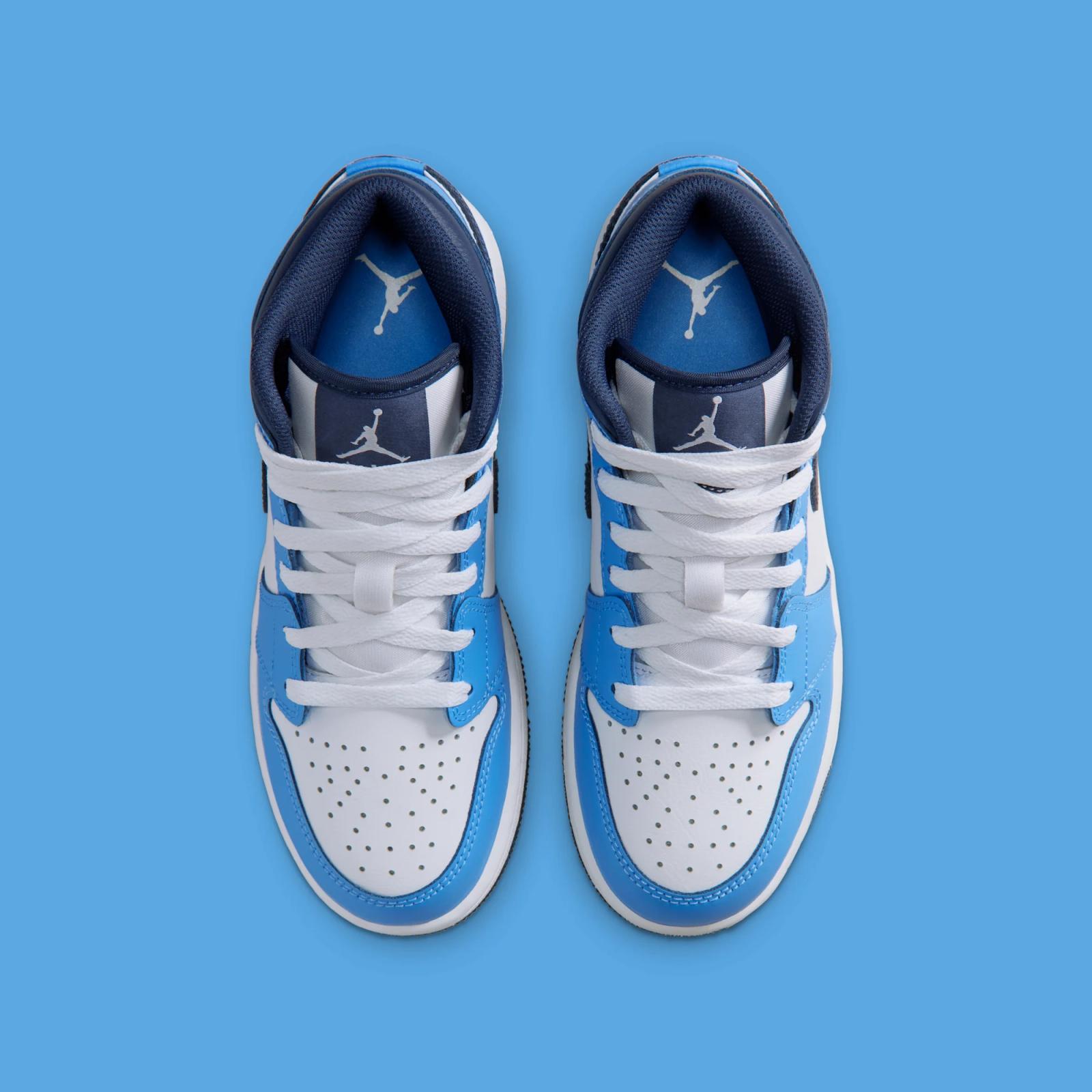 Air Jordan 1 Mid GS "University Blue" drops May 1, 2026