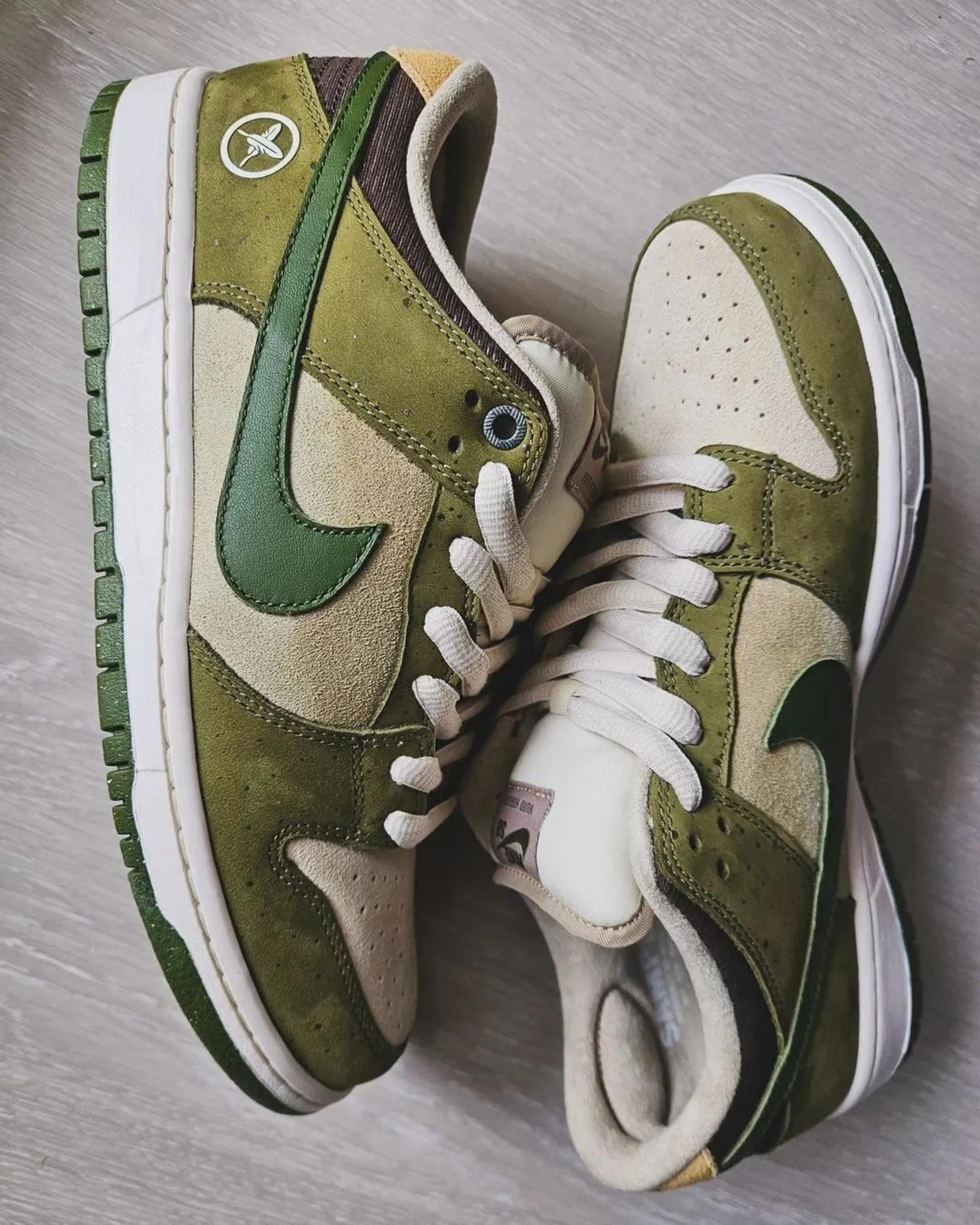 Yuto Horigome x Nike SB Dunk Low Pro Asparagus HF8022-300