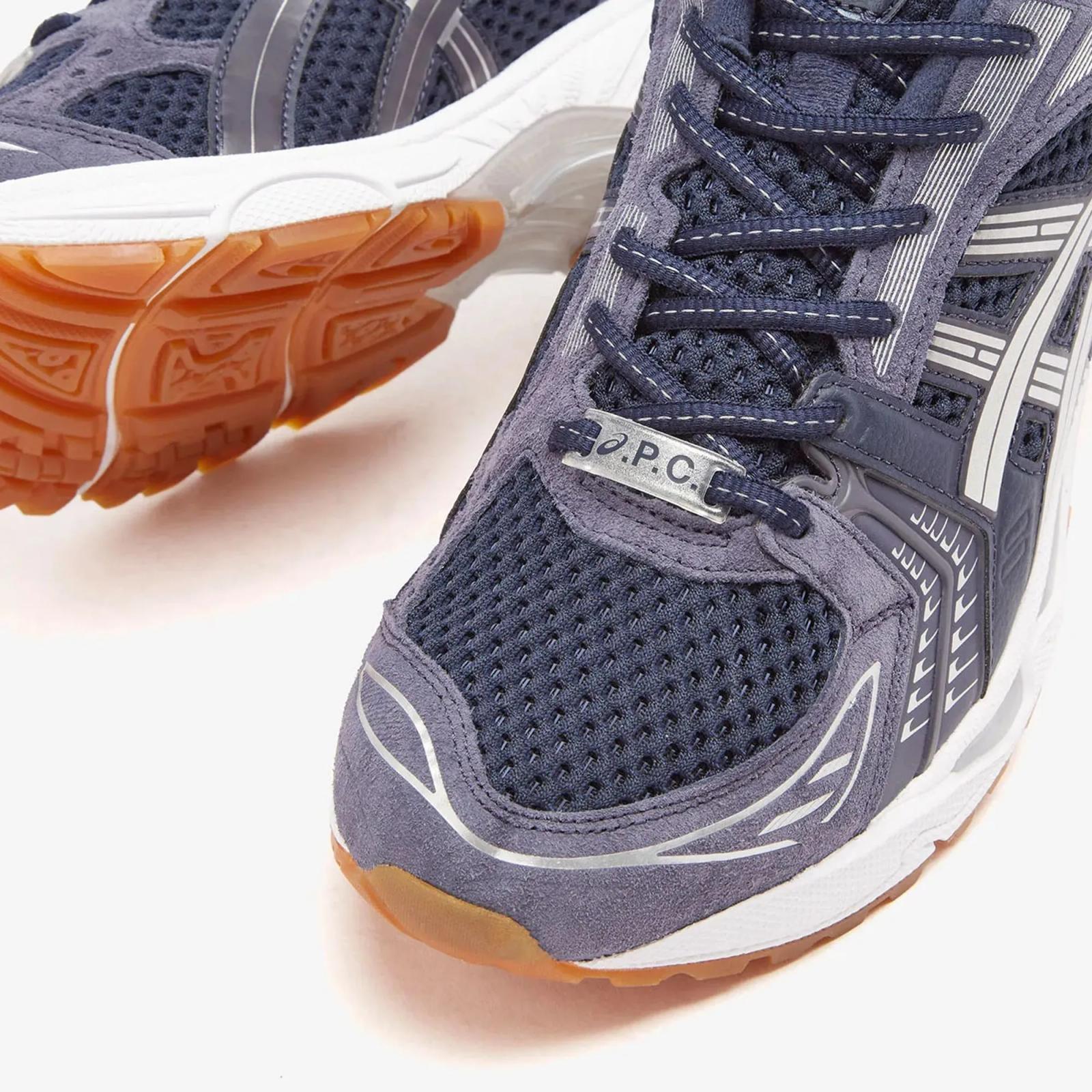 APC x Asics Gel-Kayano 14 Midnight Indigo Fog Release Date April 5th 2025 1203A926-400