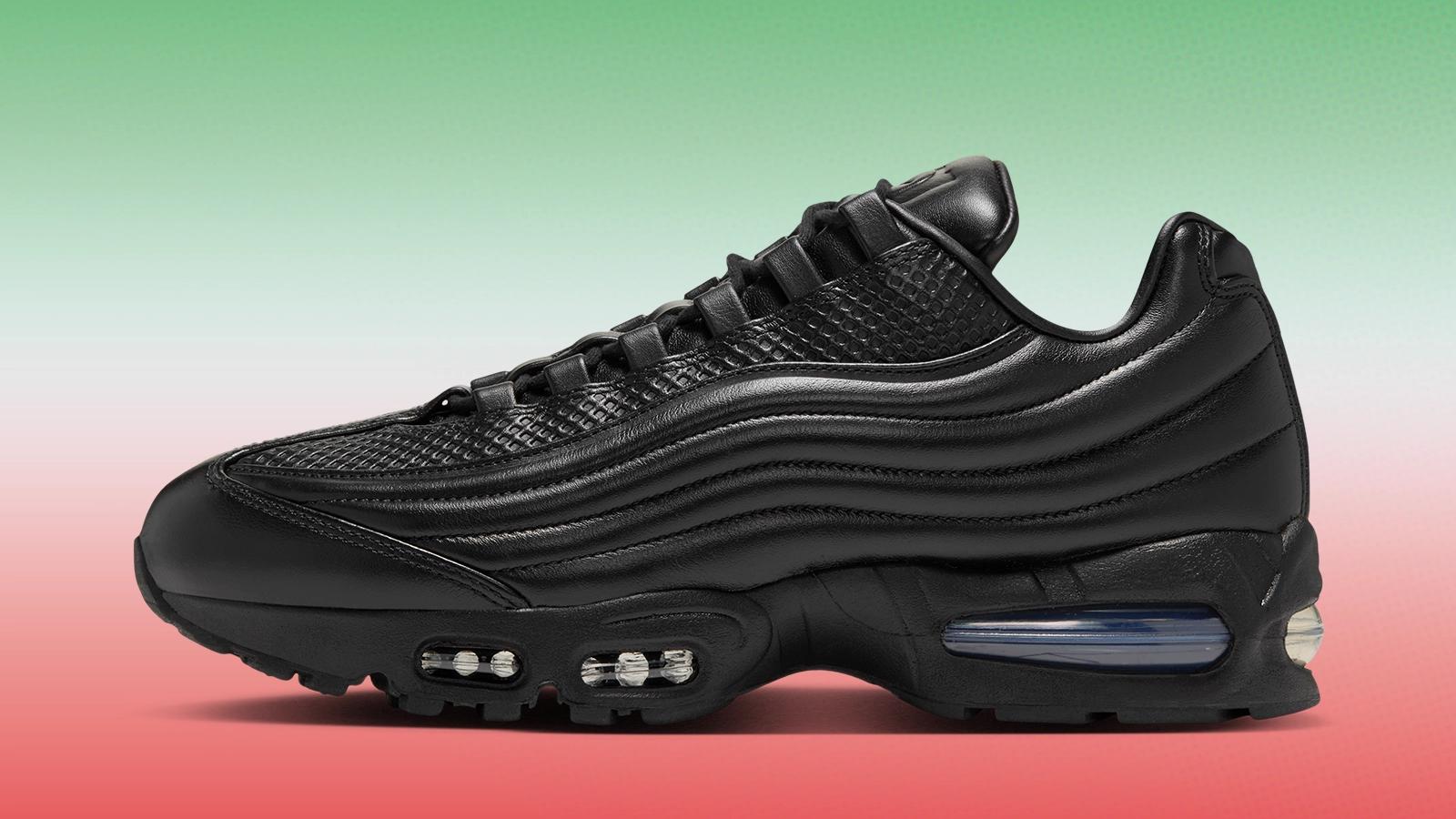 One Block Down x Nike Air Max 95 Big Bubble Lux "Black" drops in 2026