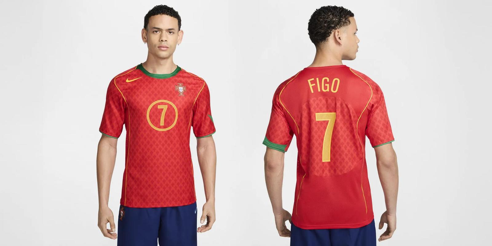 Nike Football Portugal 2004 Reissue Euro 2004 Jersey