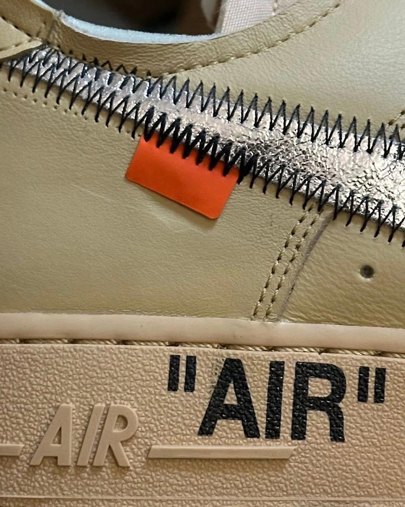 Off-White x Nike Air Force 1 Low Sesame FD6900-200 Release Date 2025