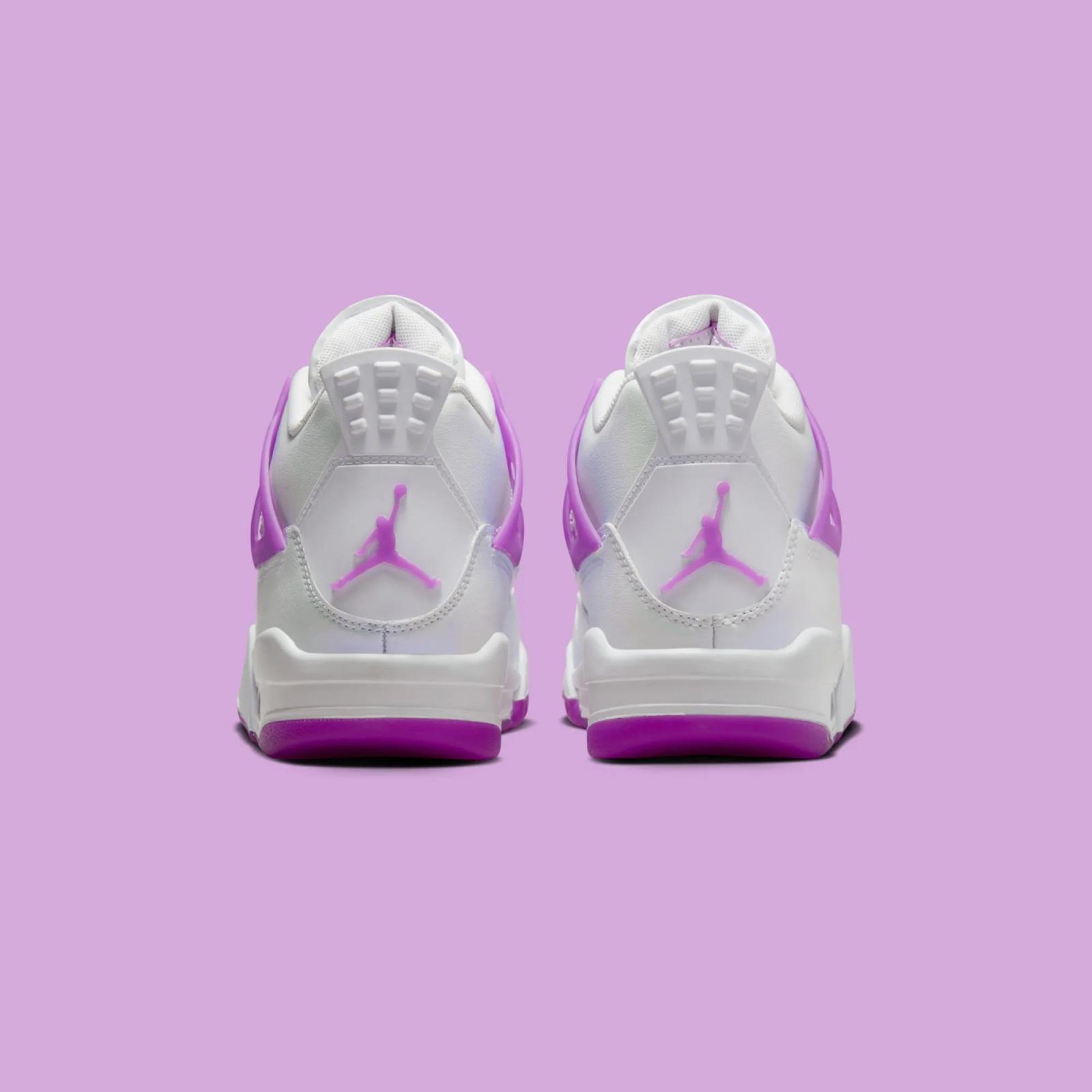Air Jordan 4 Retro GS White / Hyper Violet FQ1314-151