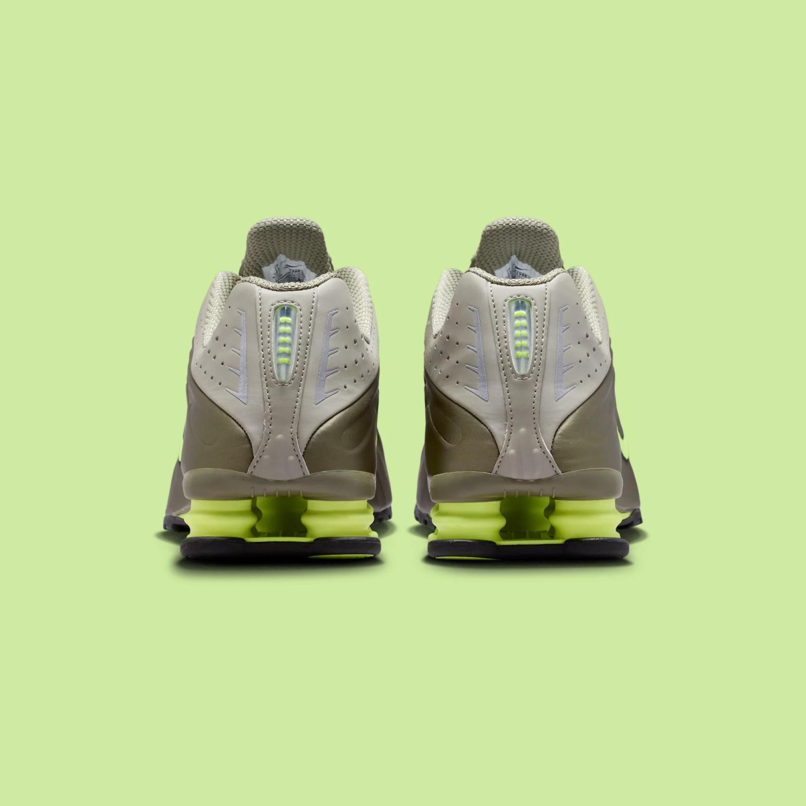 Nike Shox R4 "Light Army & Volt" drops Summer 2026