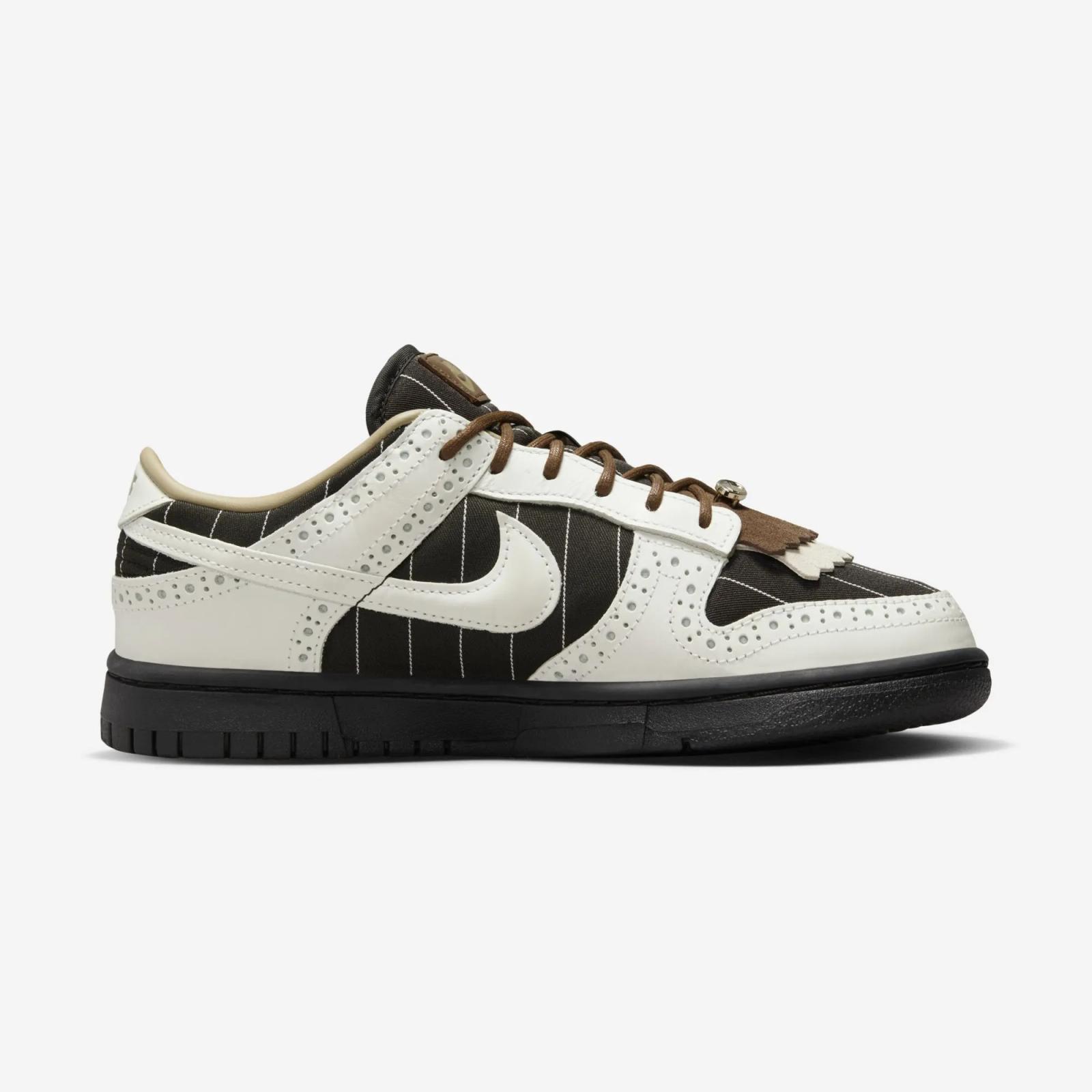 Nike Dunk Low LX Brogue Pinstripe 2024 Restock FV3642-010