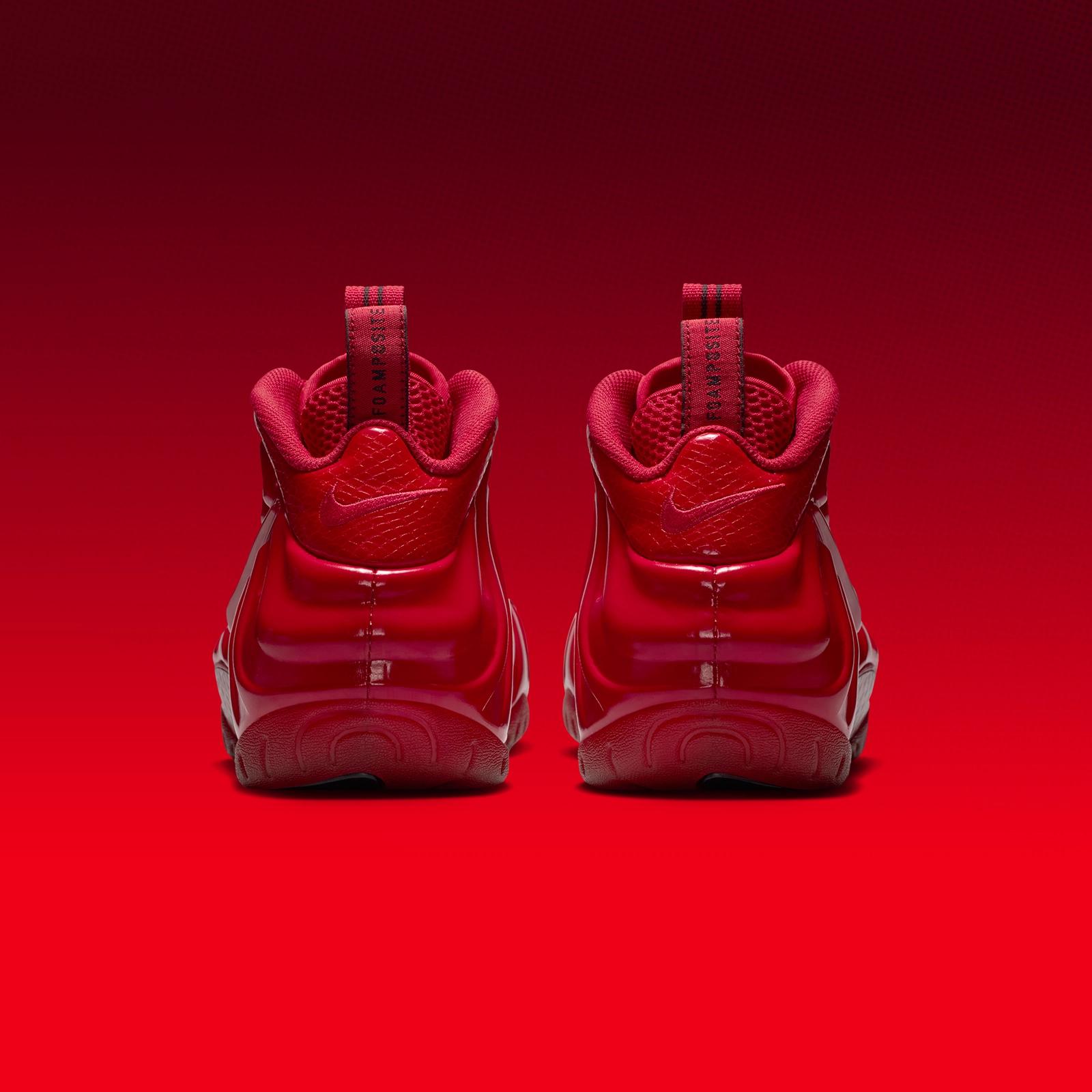 Nike Air Foamposite Pro “Gym Red & Black” releasing in 2026