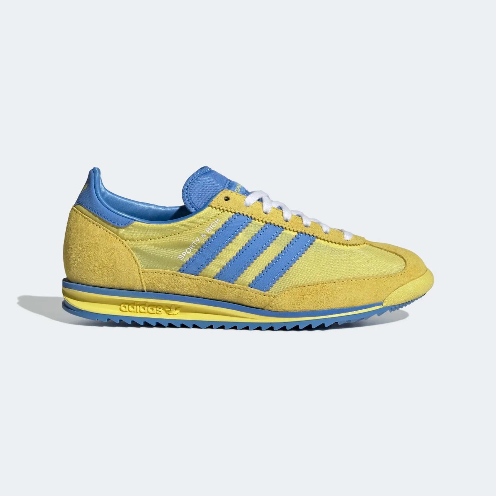 Sporty & Rich x Adidas SL-72 “Light Yellow”
