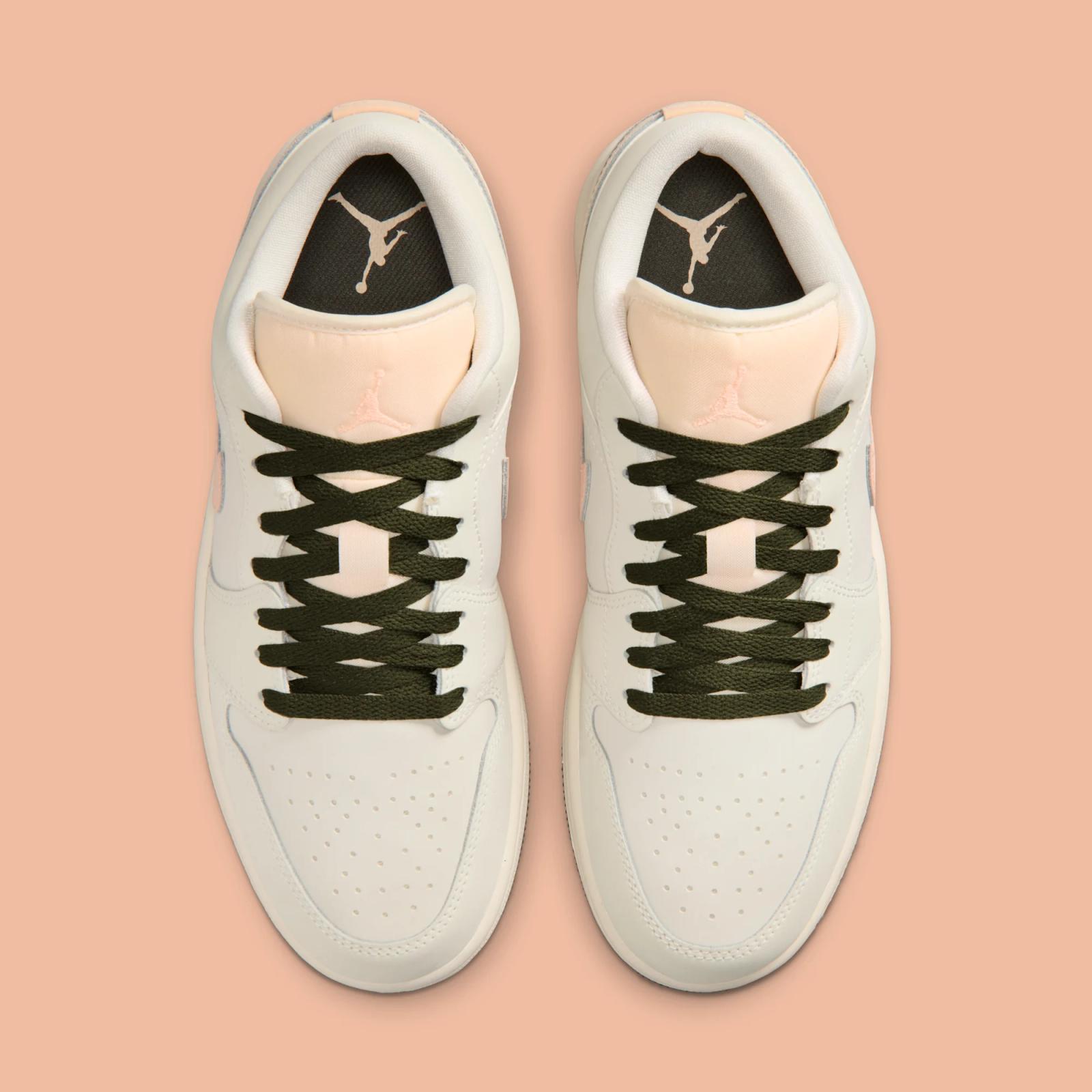 Air Jordan 1 Low "Sail & Crimson Tint" releases April 1, 2026