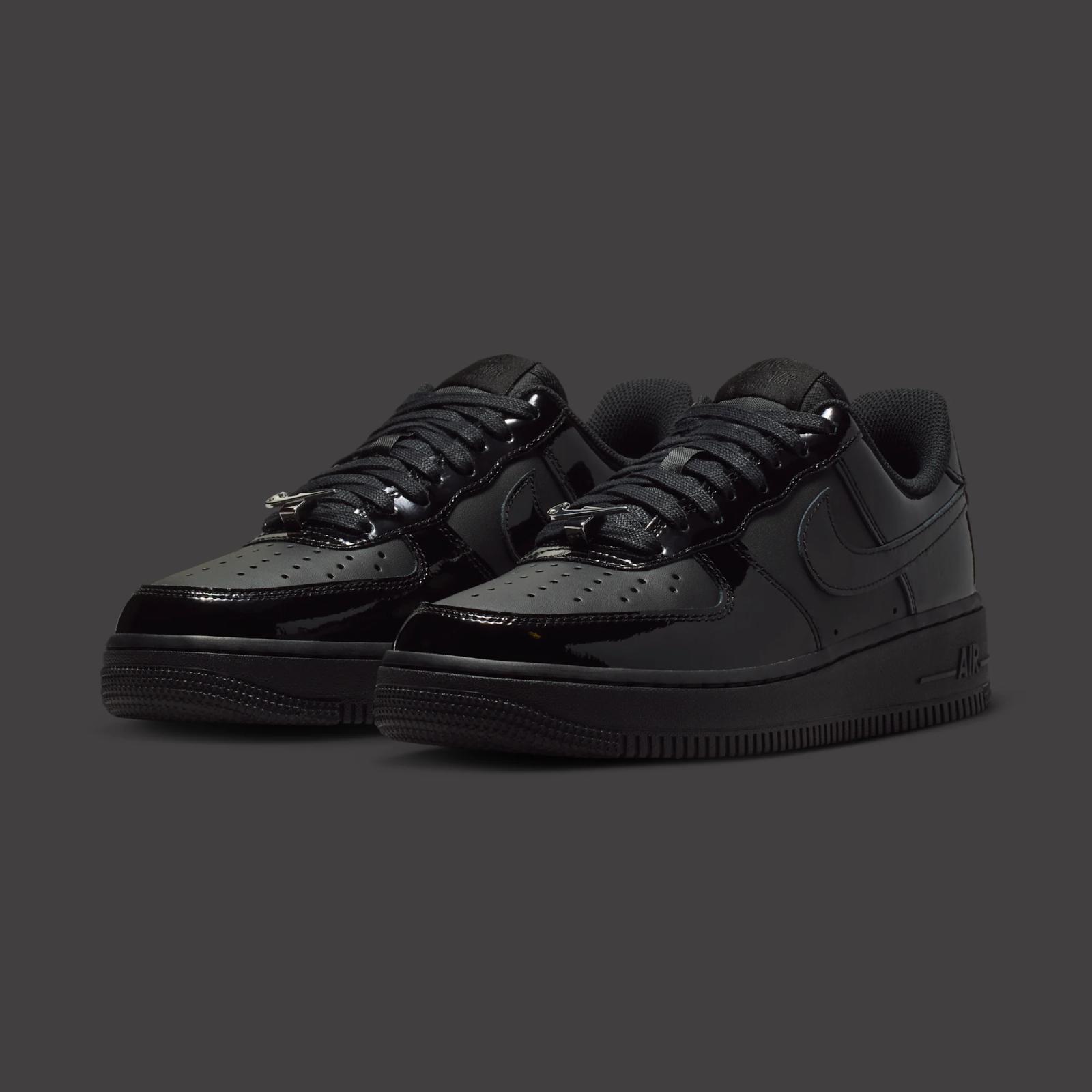 Nike Air Force 1 Low W "Black Patent" drops April 1st, 2026