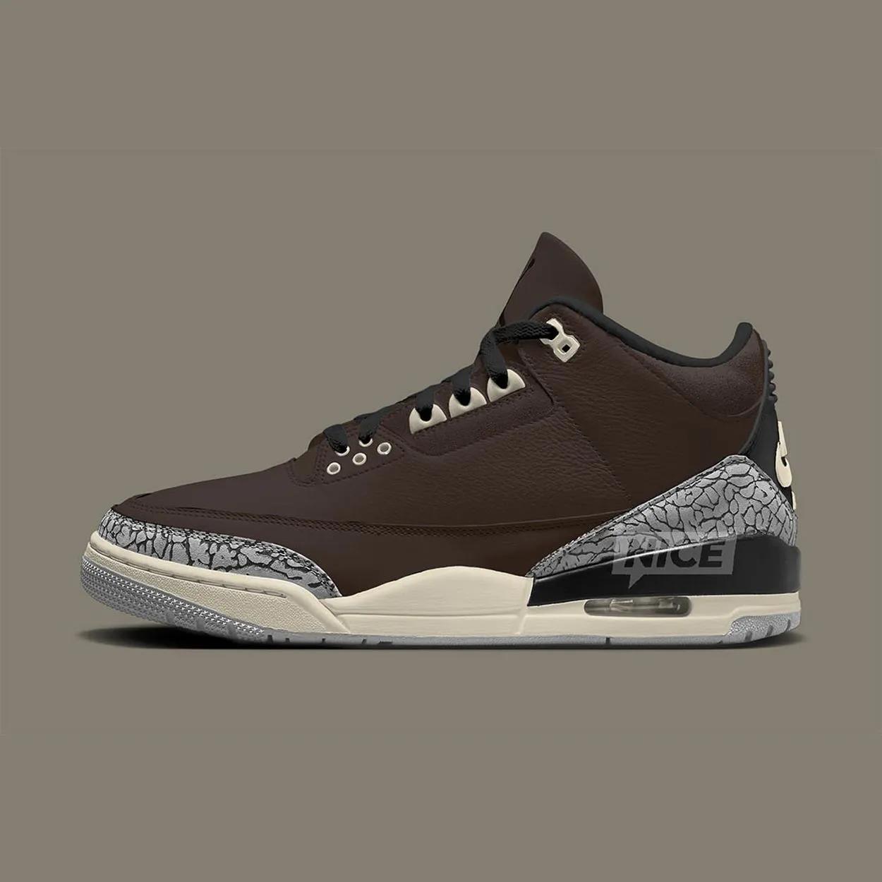 Air Jordan 3 Retro “Brown Cement”