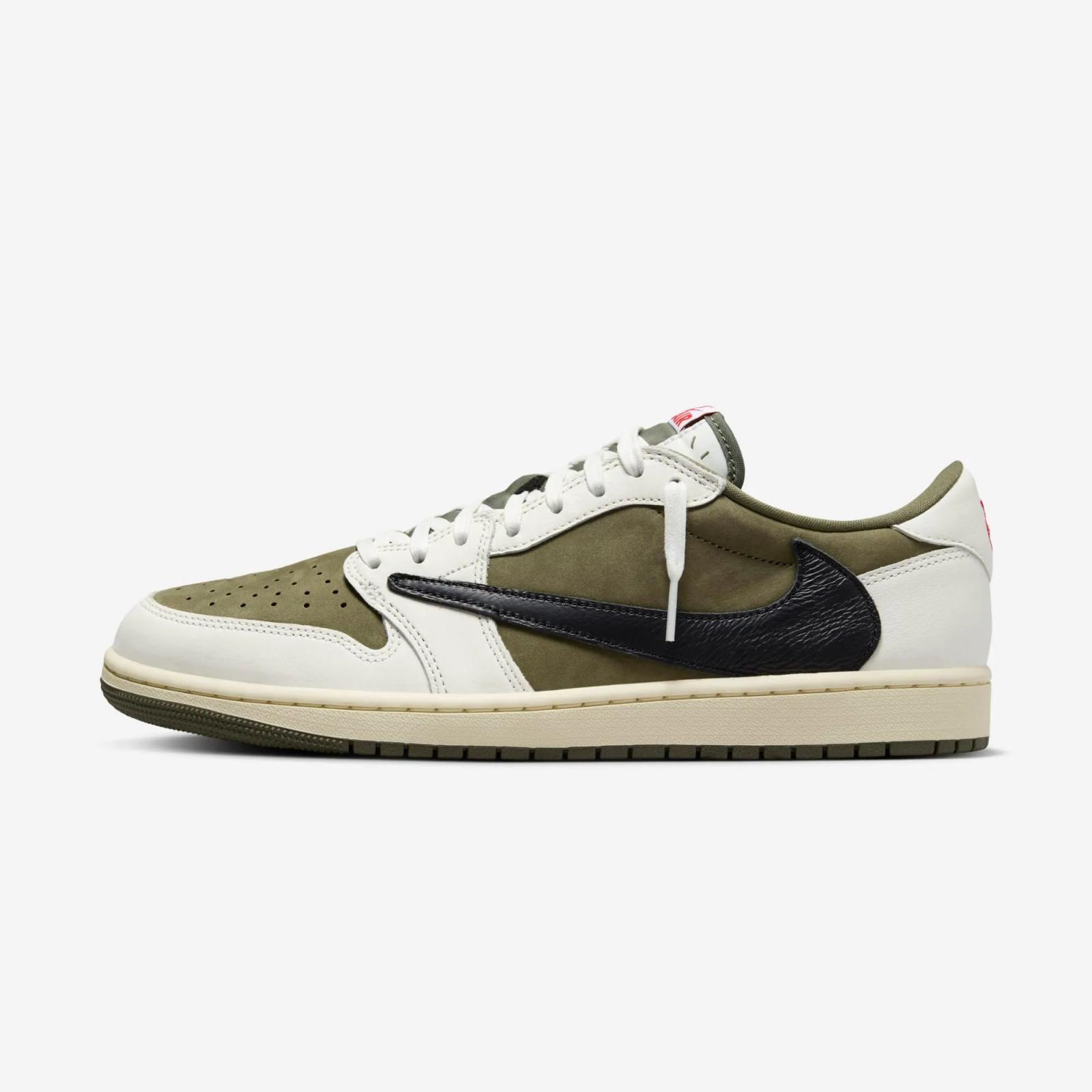 Travis Scott x Air Jordan 1 Low OG “Medium Olive”