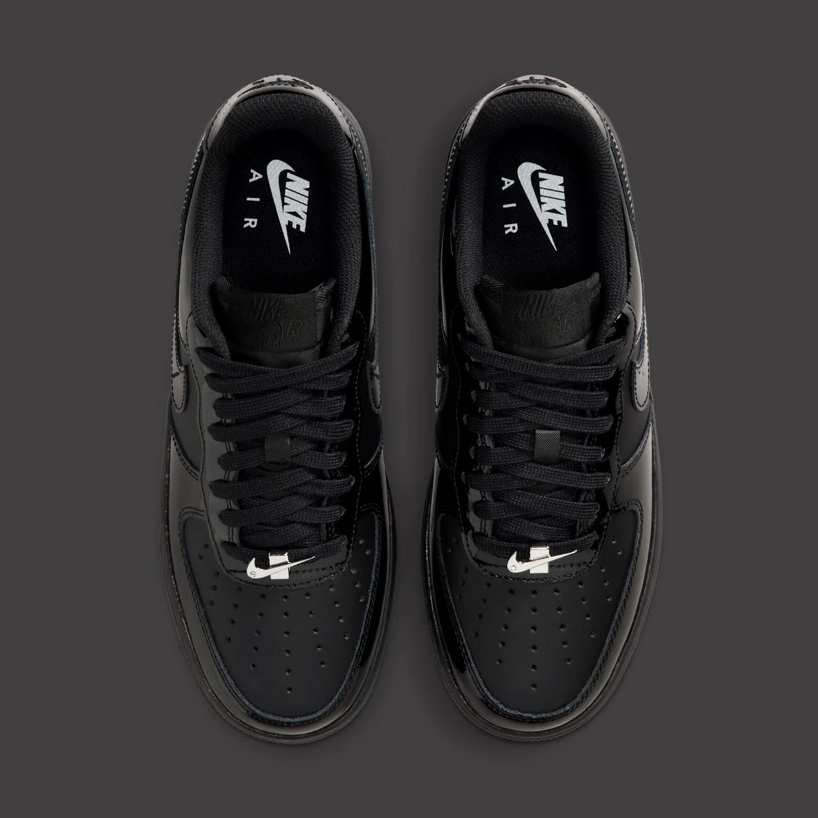 Nike Air Force 1 Low W "Black Patent" drops April 1st, 2026