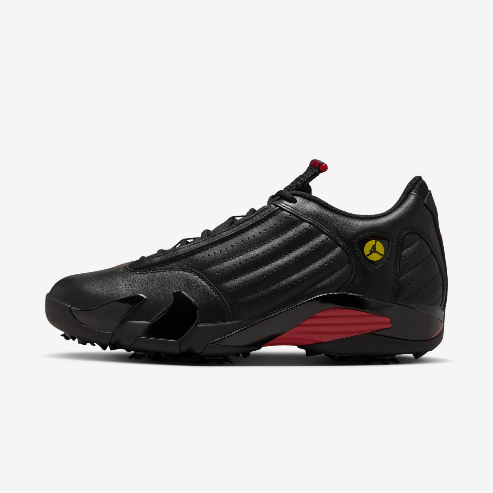 Air Jordan 14 Golf “Black / Varsity Red” 2025