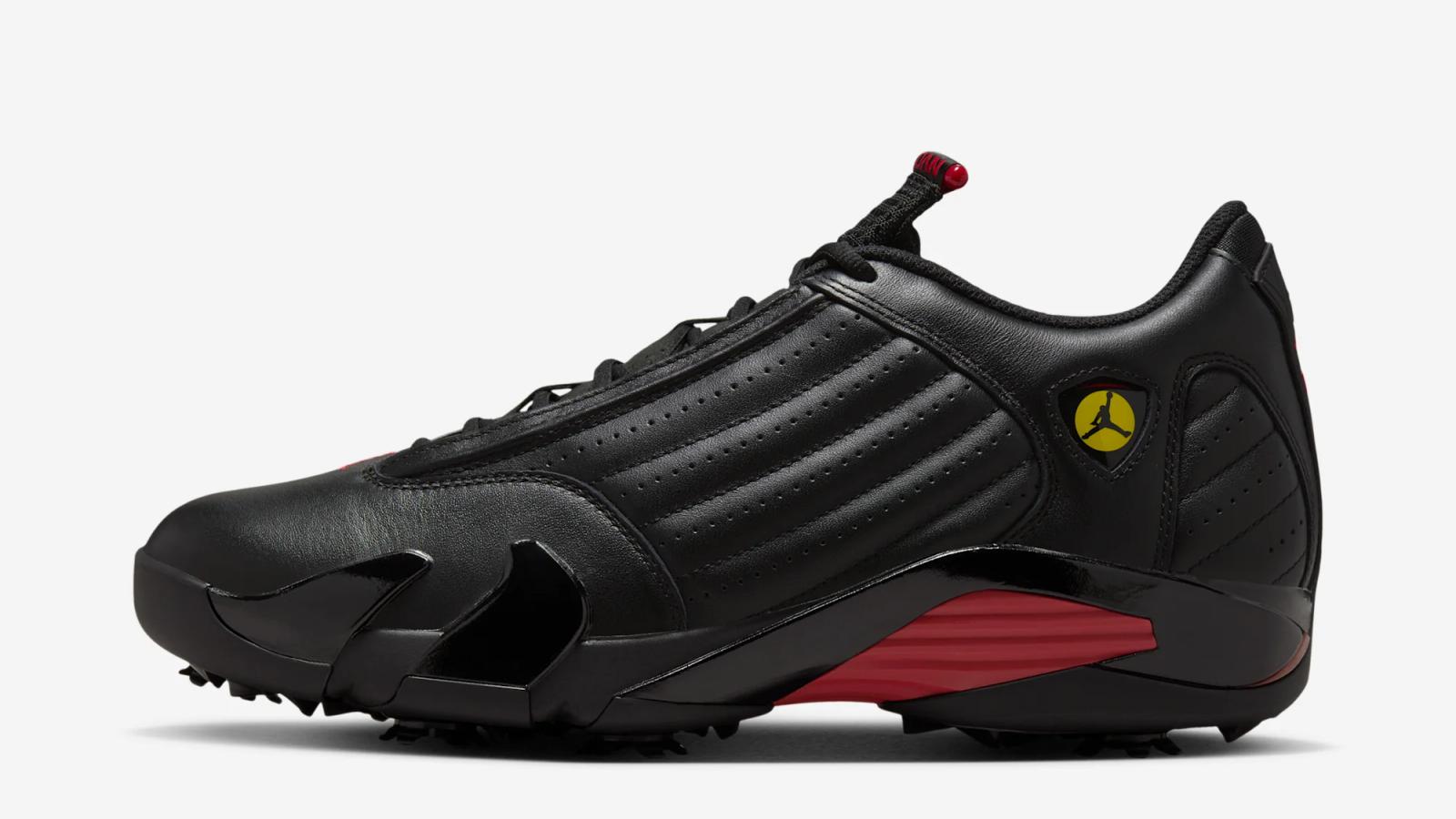 Air Jordan 14 Golf “Black / Varsity Red” 2025