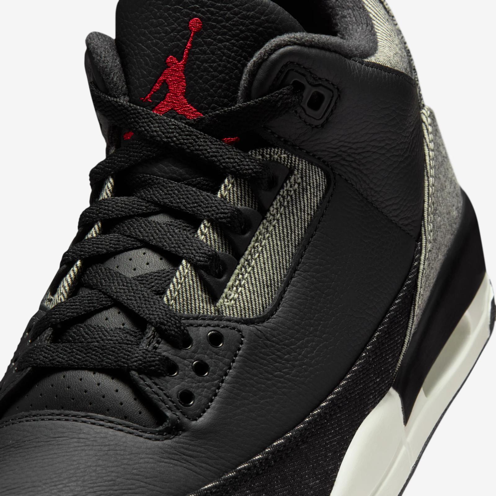 Levi Strauss & Co x Air Jordan 3 Retro “Black” 2026