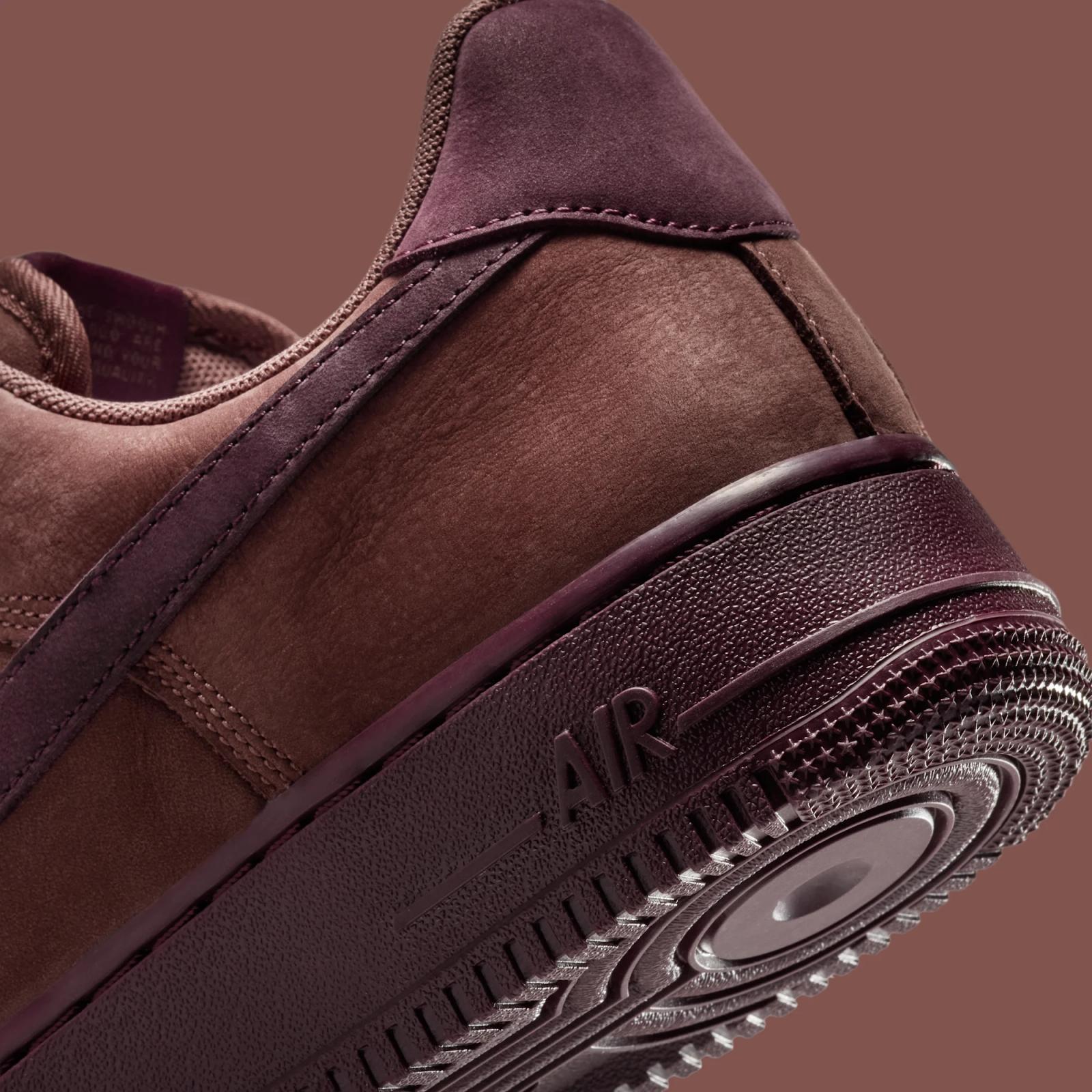 Nike Air Force 1 Low Retro Premium QS "Red Sepia" drops in 2026