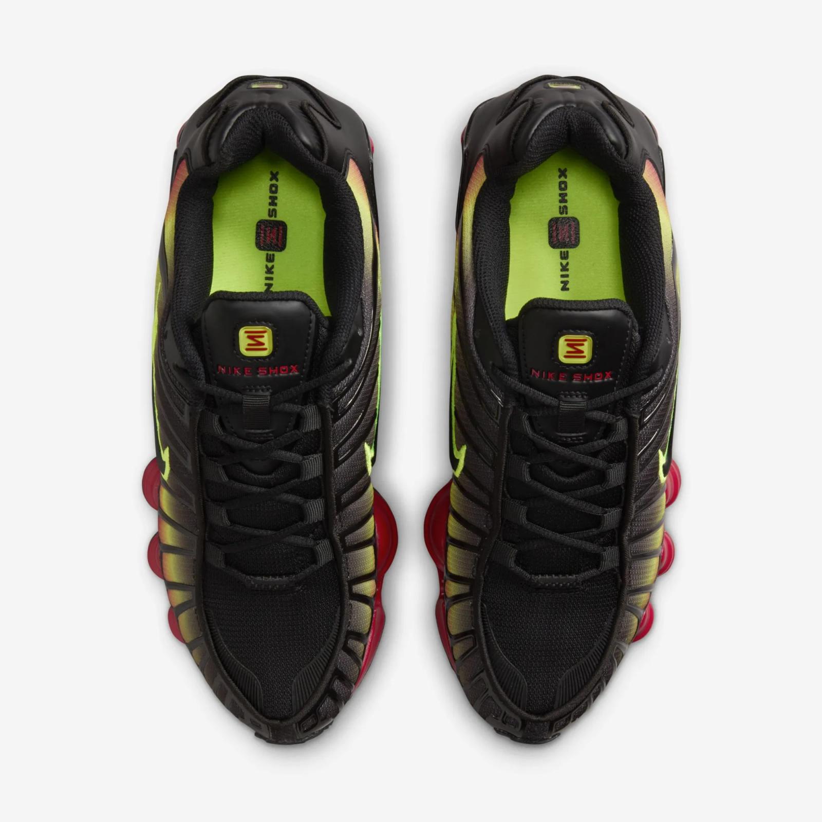 Nike Shox TL Black Volt Fire Red HJ9609-001