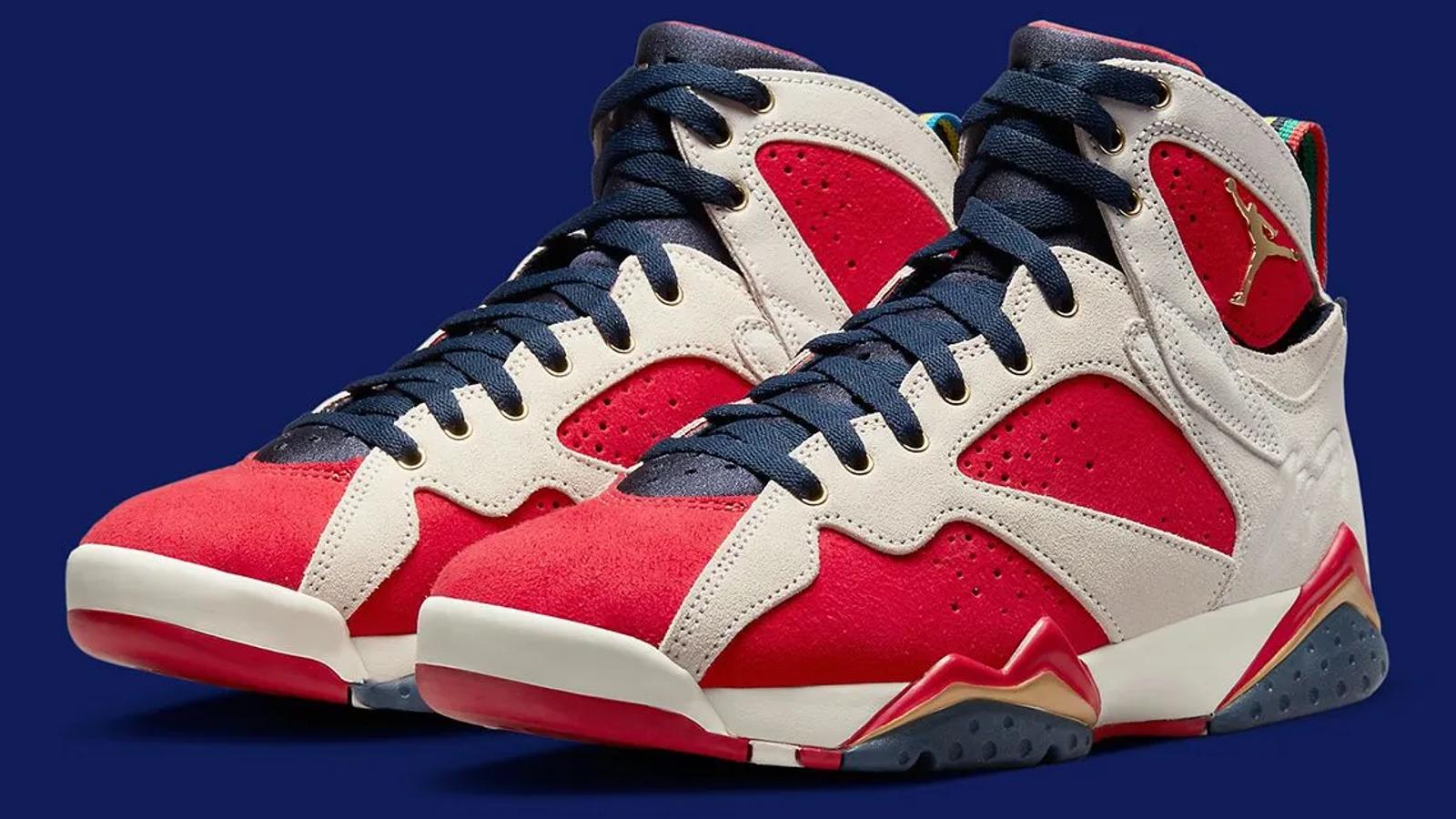 Air Jordan x Trophy Room 7 Retro True Red Obsidian