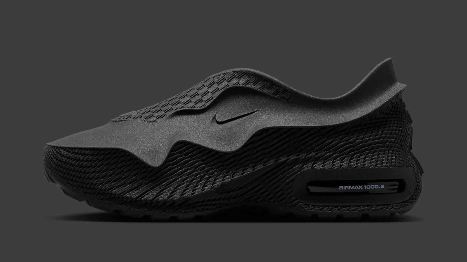 Nike Air Max 1000.2 "Triple Black" drops May 7th, 2026
