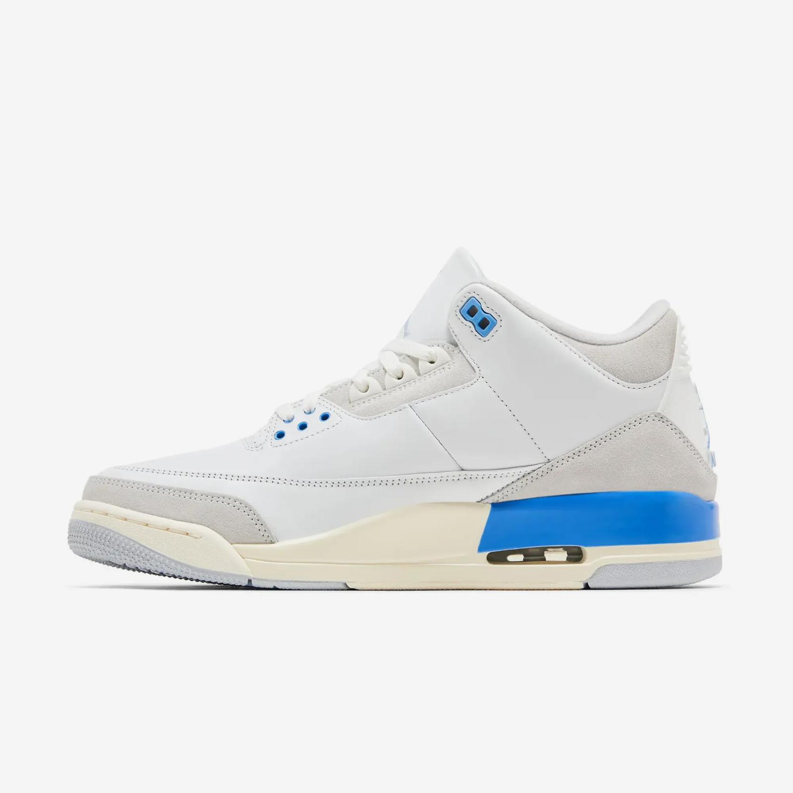 Air Jordan 3 Retro Hydrogen Blue Lucky Shorts CT8532-101 Release Date 2025
