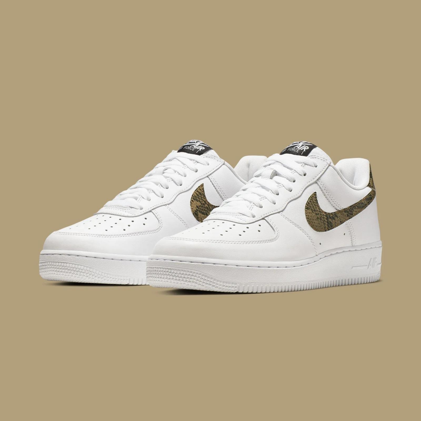 Nike Air Force 1 Low "Ivory Snake" 2024 Restock AO1635-100