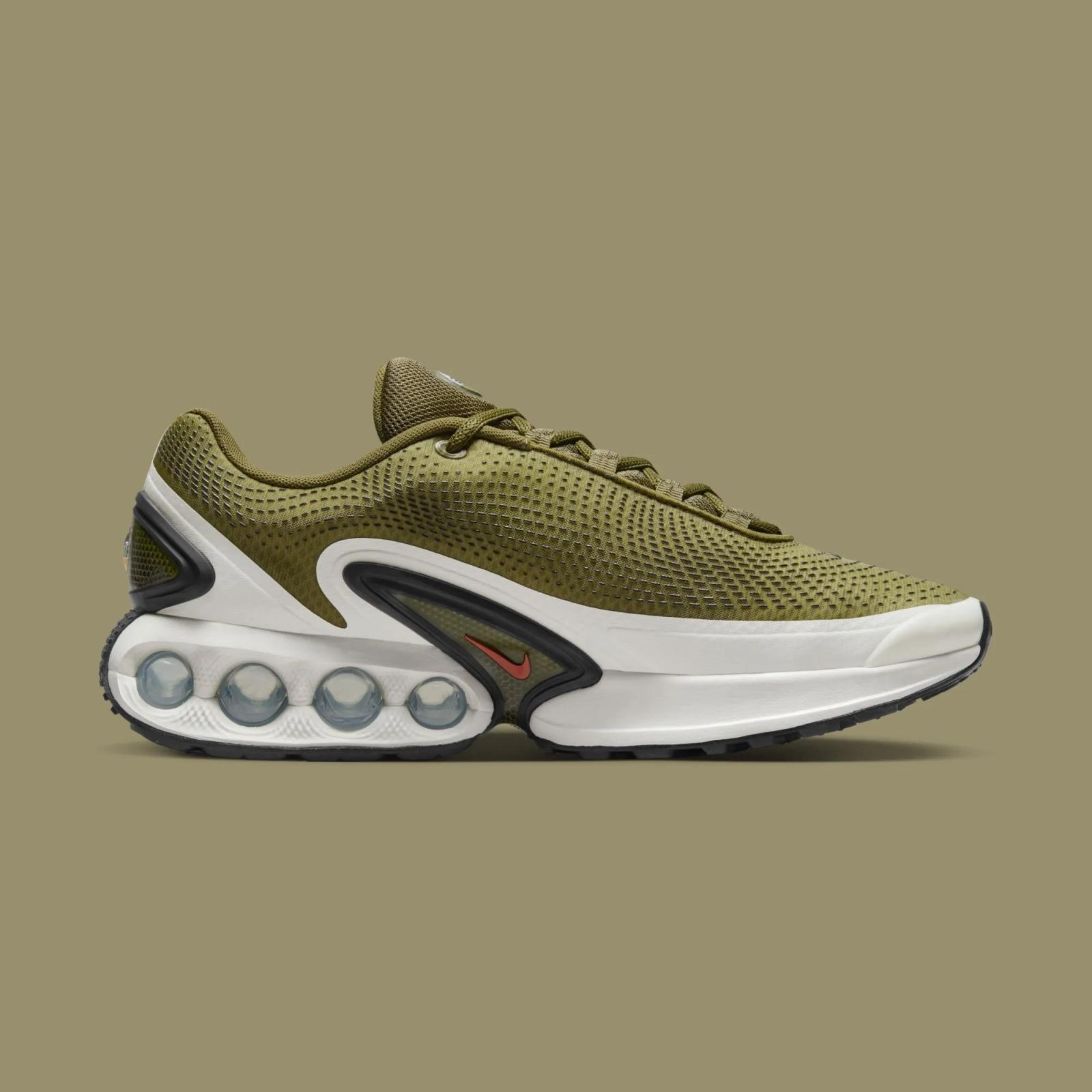 Nike Air Max Dn Olive Flak Gym Red DV3337-300