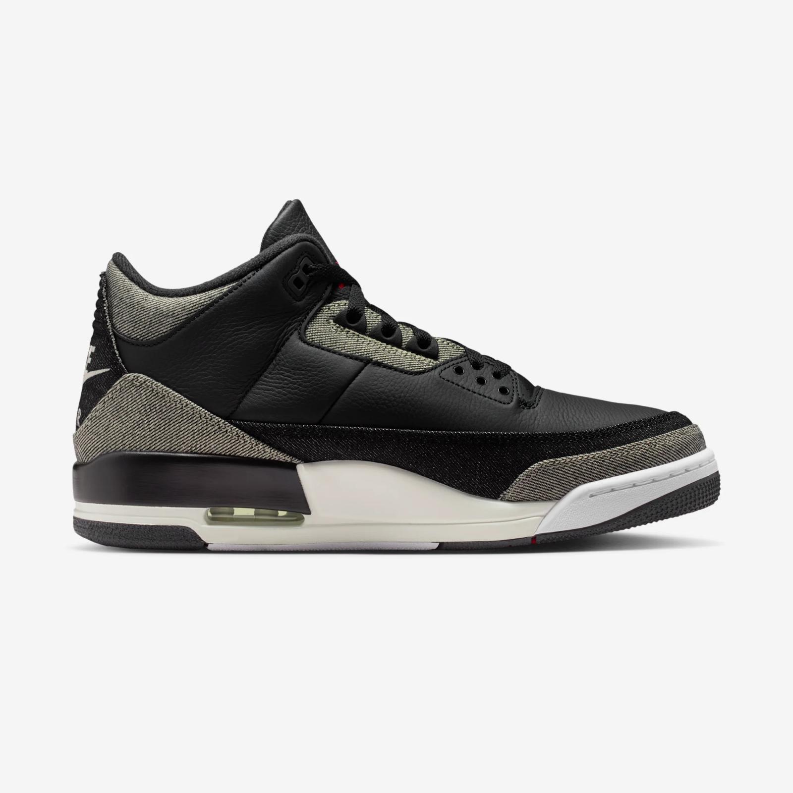Levi Strauss & Co x Air Jordan 3 Retro “Black” 2026