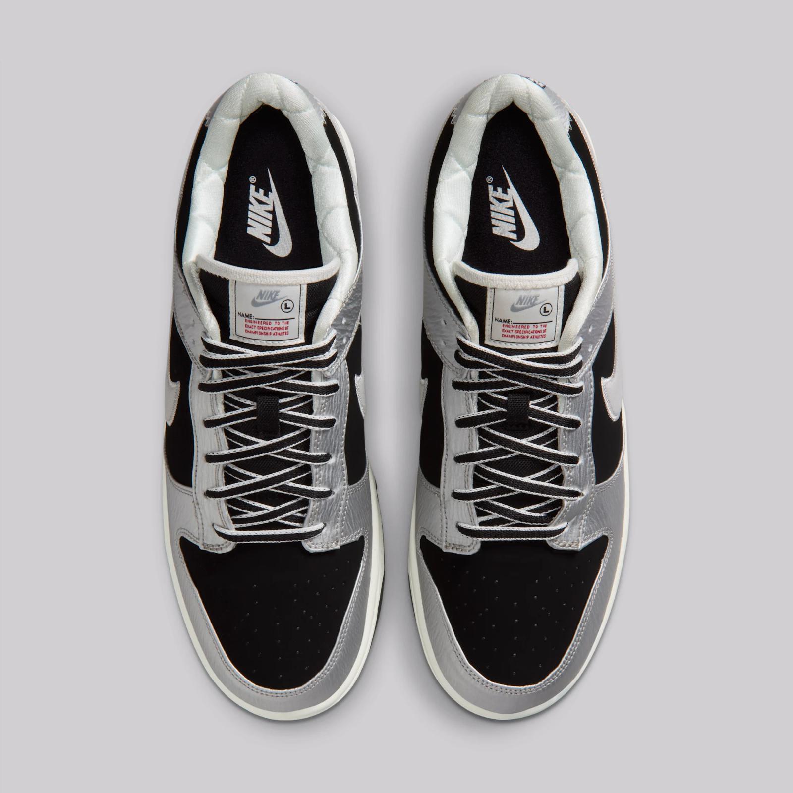 Nike Dunk Low Retro "Metallic Silver" drops August 1st, 2026