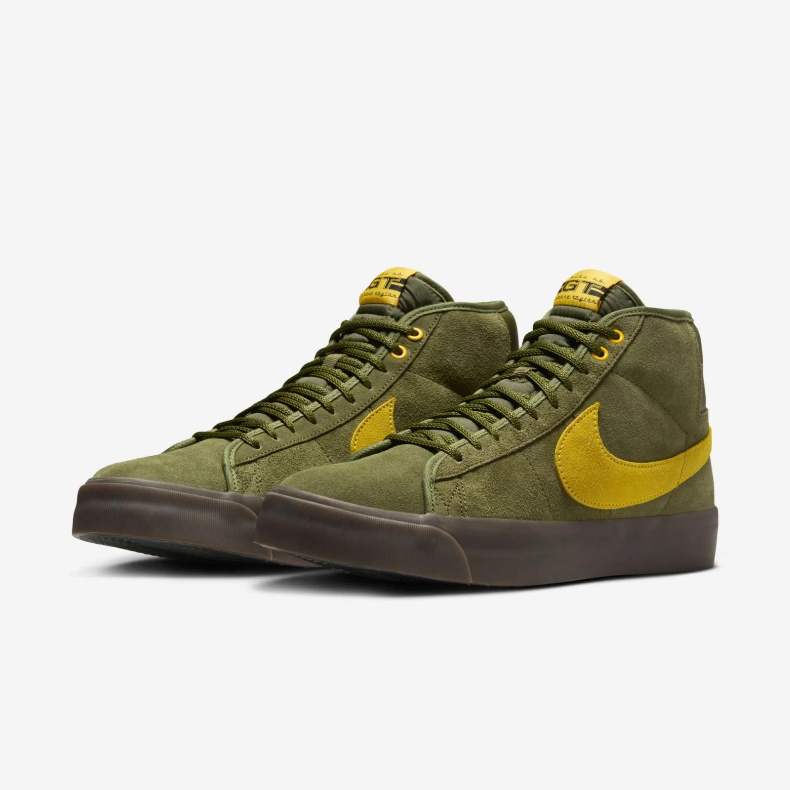 Antihero x Nike SB Zoom Blazer Mid QS AH Rough Green Amarillo HM5838-300