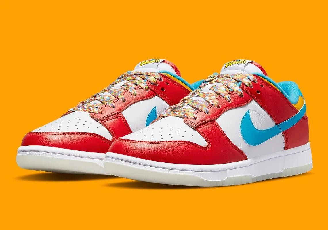 Nike x LeBron James Dunk Low Fruity Pebbles