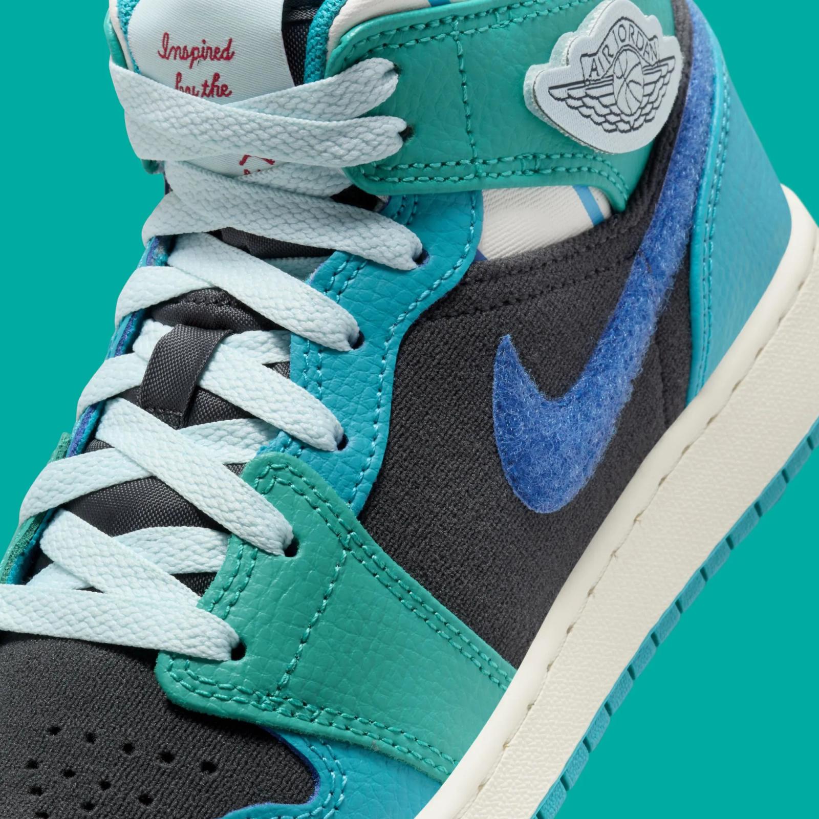 Air Jordan 1 Mid GS Glacier Blue