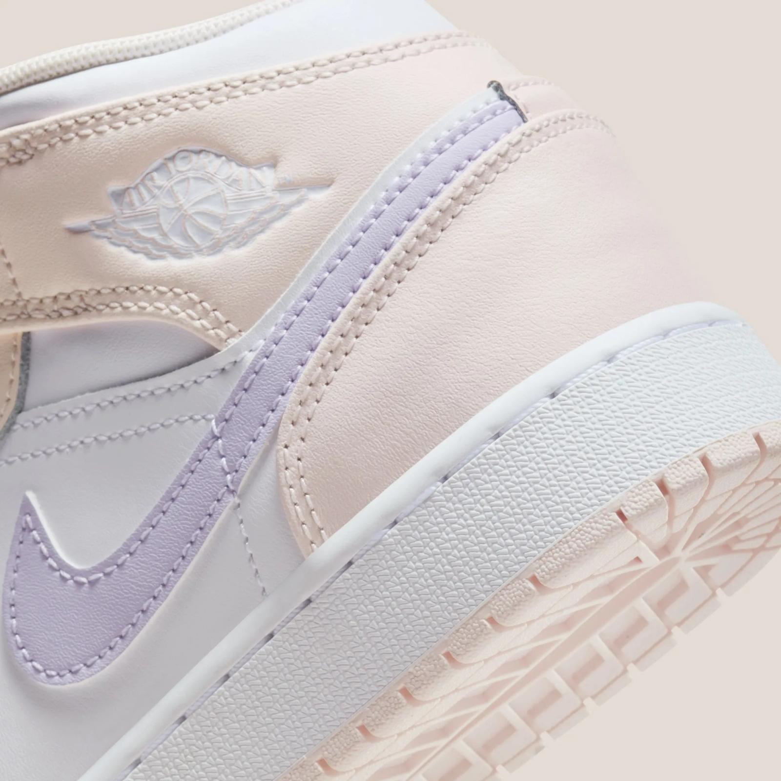 Air Jordan 1 Mid GS Pink Frost