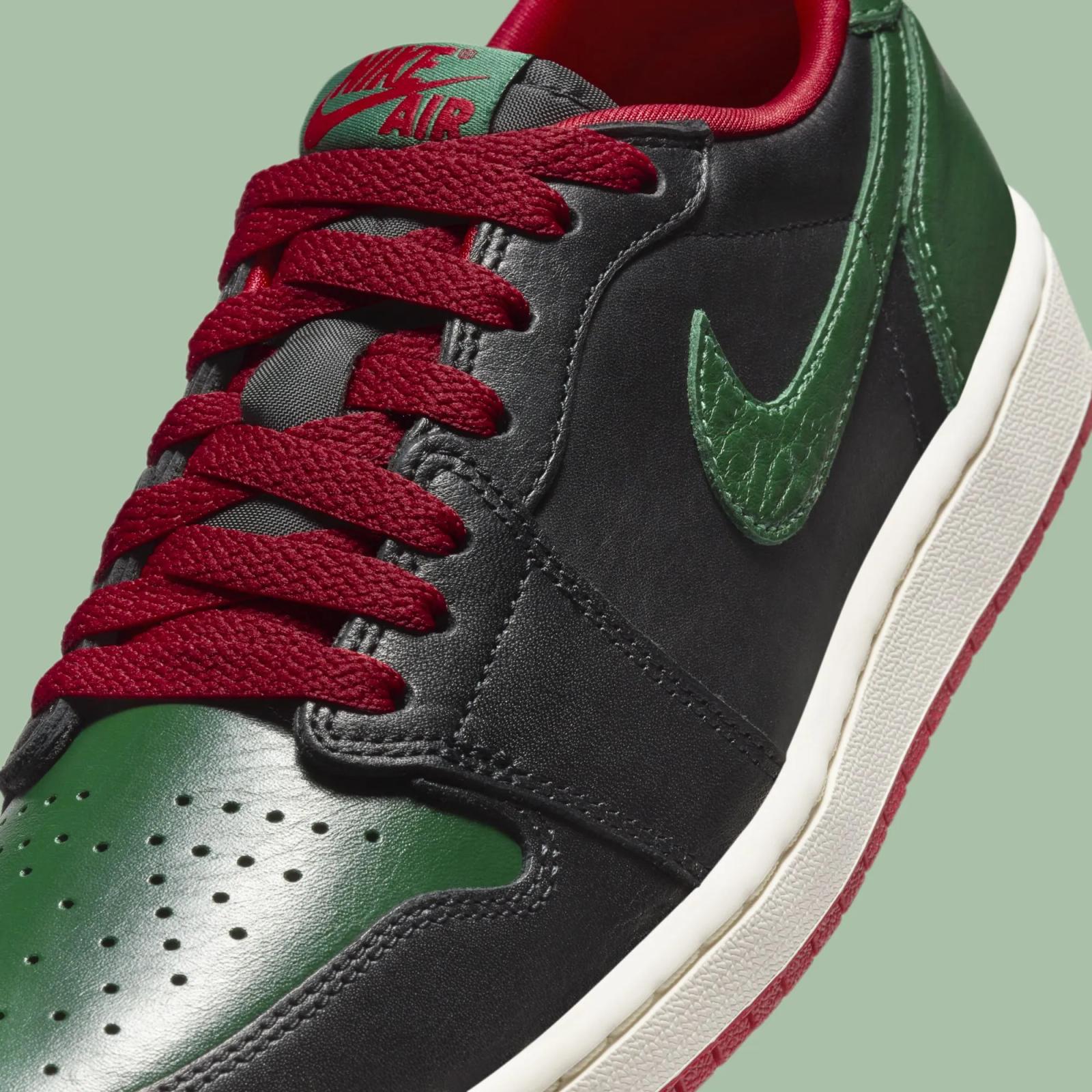 Air Jordan 1 Retro Low OG Gorge Green CZ0775-036