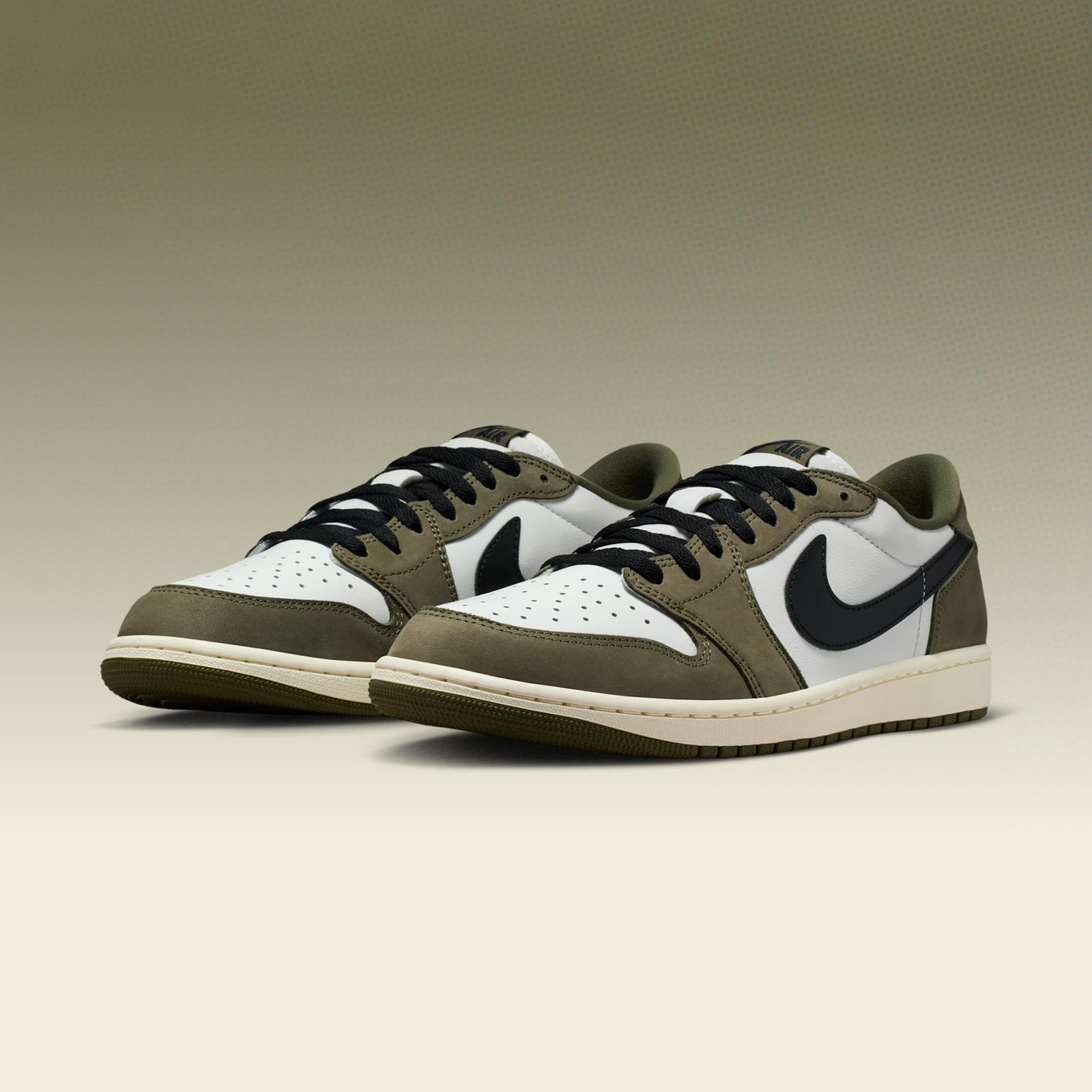Air Jordan 1 Retro Low OG “Medium Olive” 2026