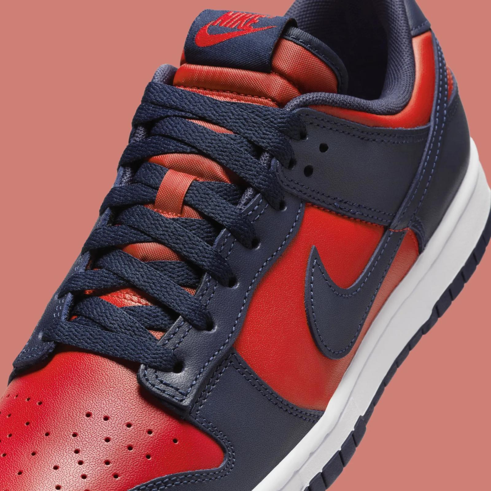 Nike Dunk Low Retro University Red / Obsidian DV0833-601