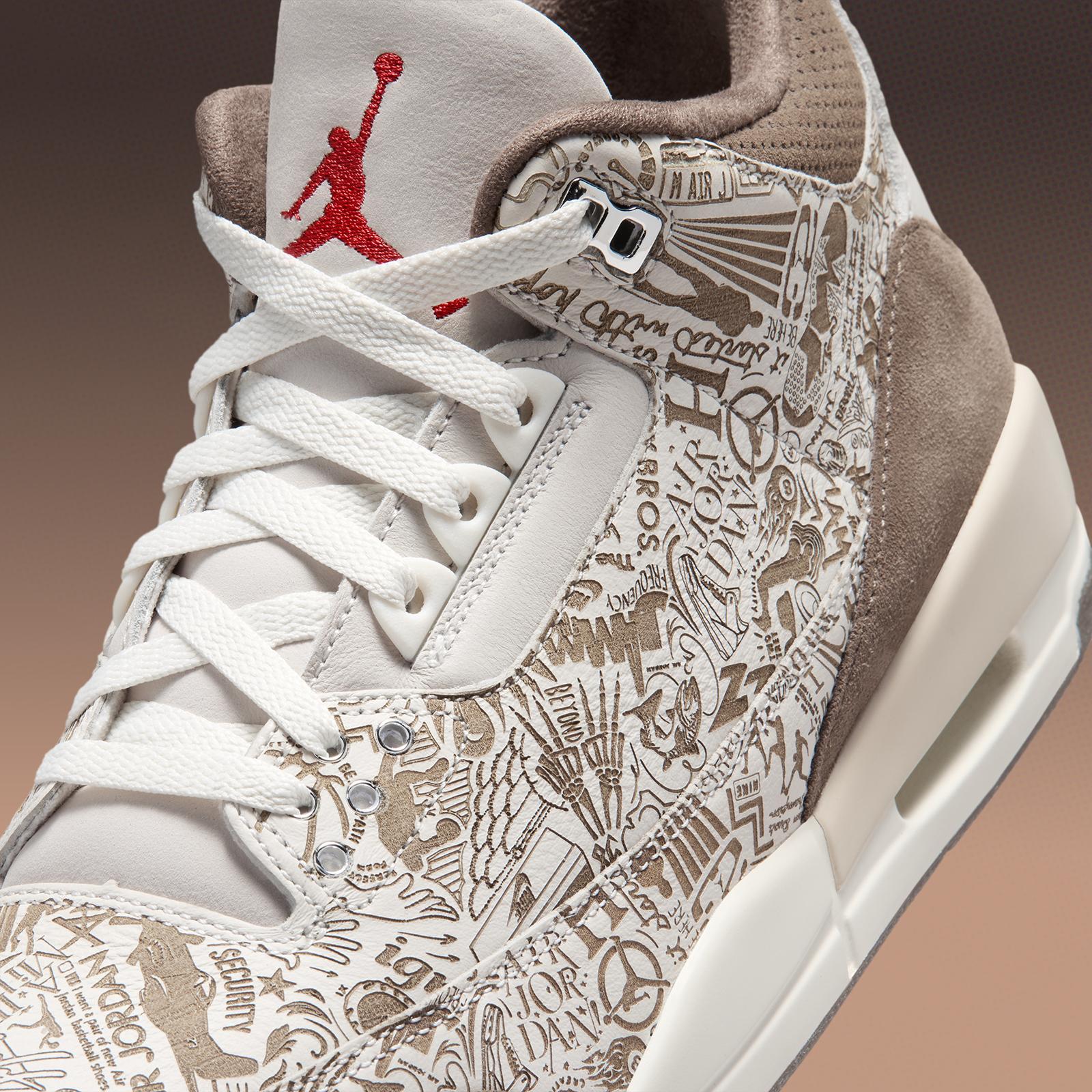 Air Jordan 3 Retro OG "Laser" drops August 22nd, 2026