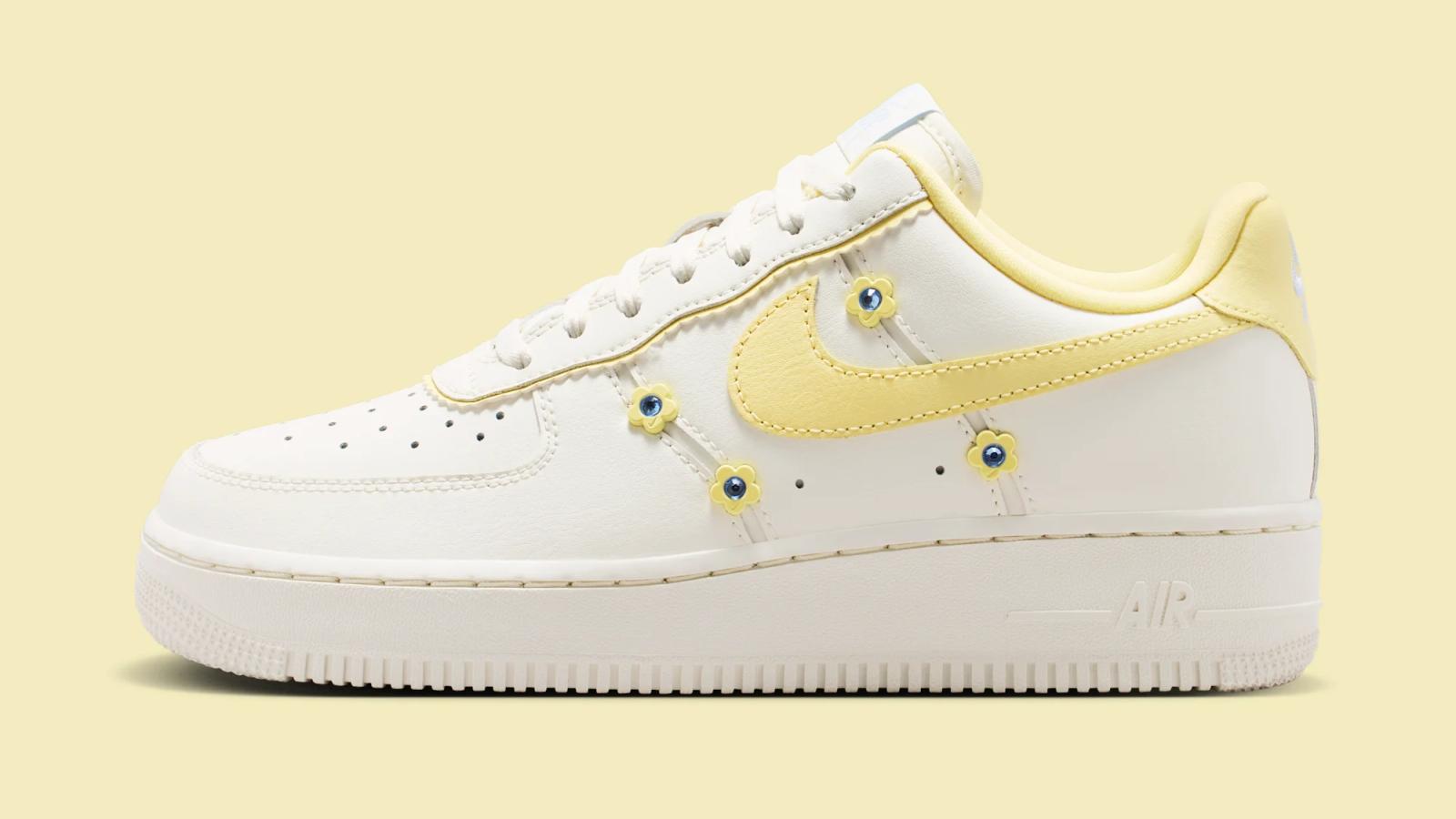 Nike Air Force 1 Low LX "Sail & Soft Yellow" drops July 1st, 2026