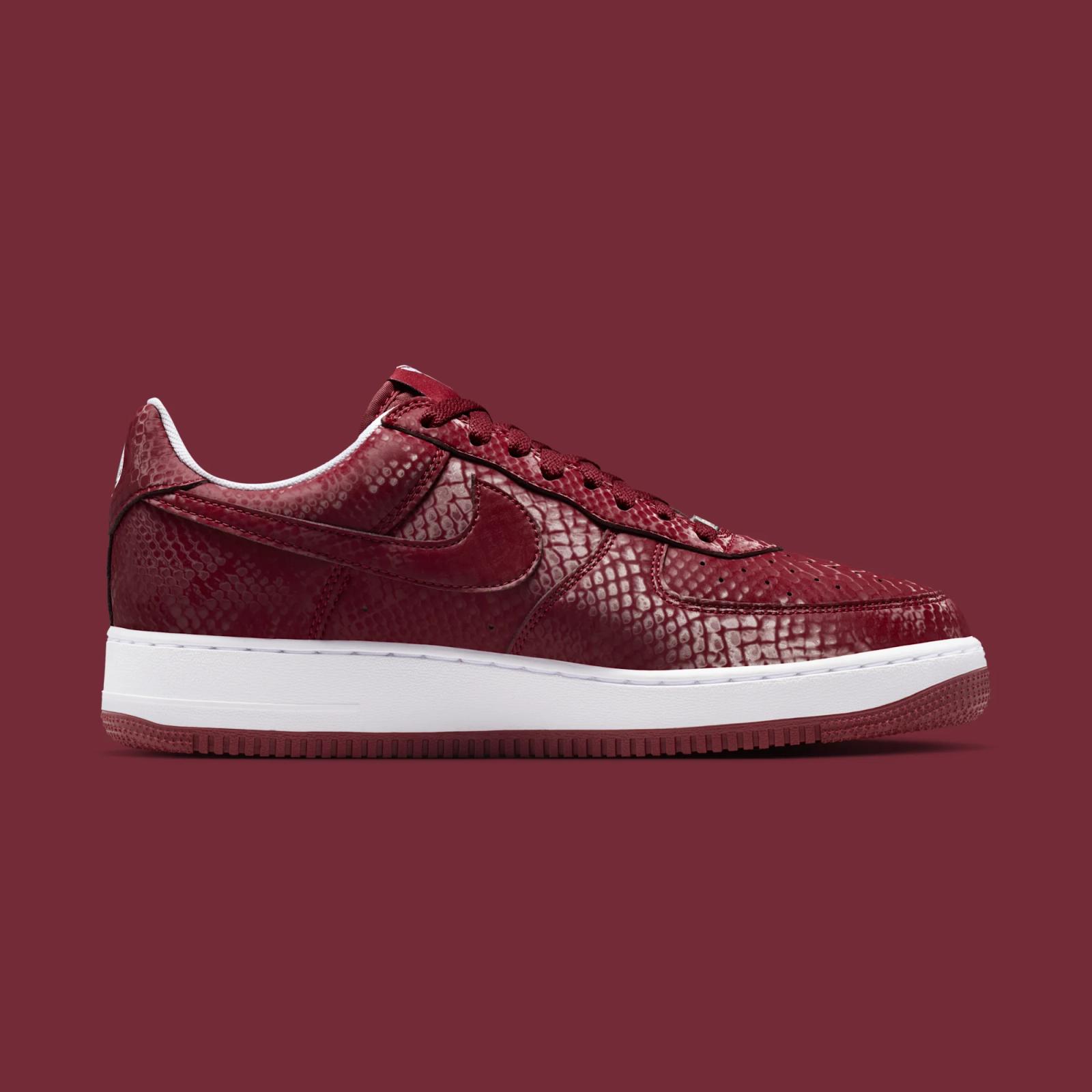 Kobe Bryant x Nike Air Force 1 Low “Team Red & White” releasing in 2026