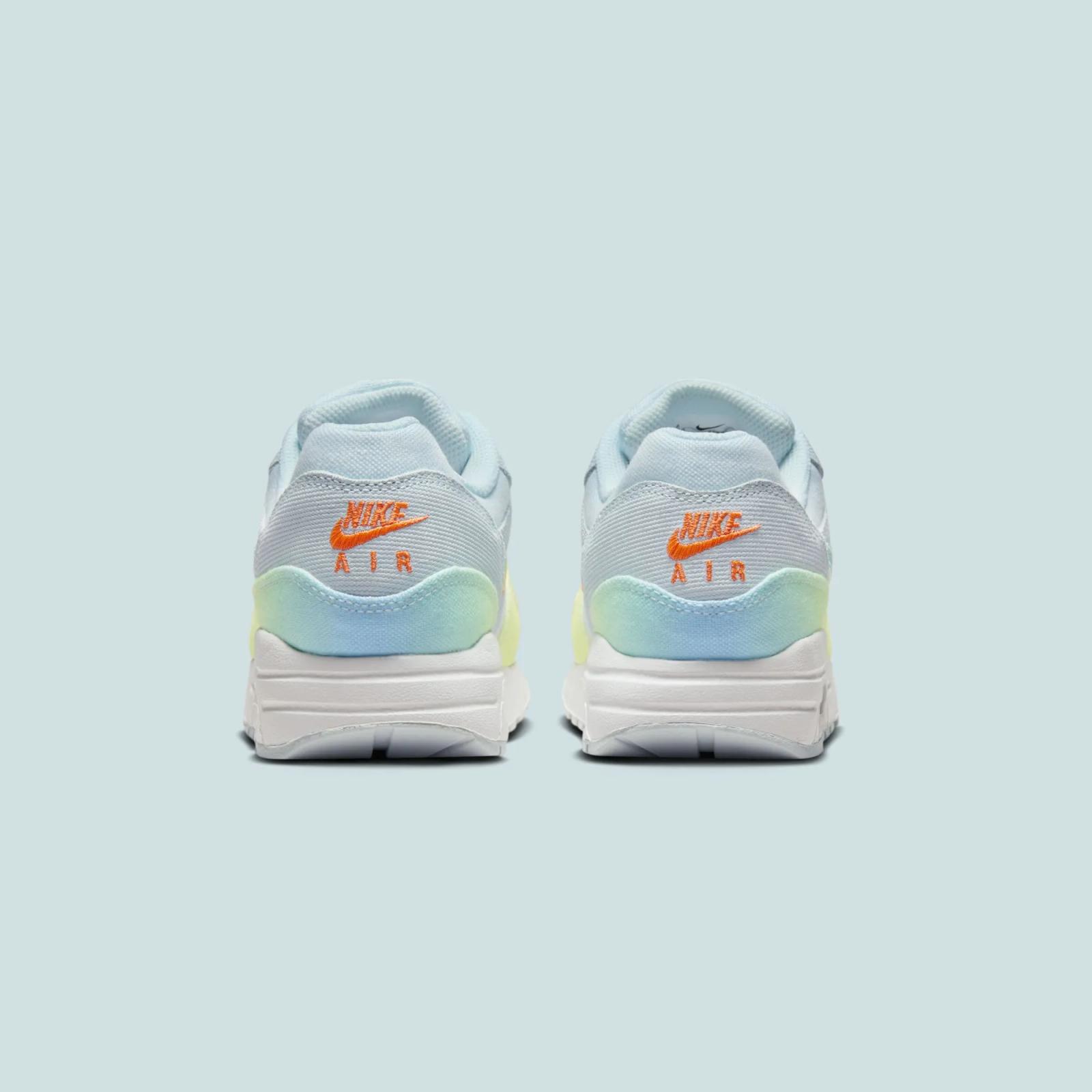 Nike Air Max 1 GS Gradient Glacier Blue Total Orange HF4788-474