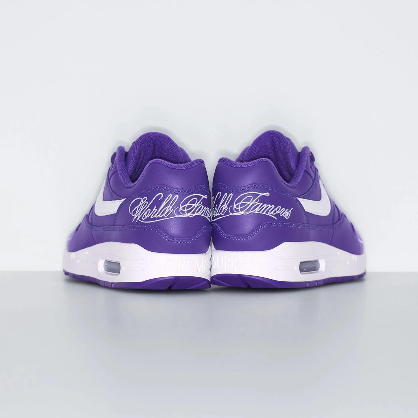 Supreme x Nike Air Max 1 '87 SP Varsity Purple HF8813-500