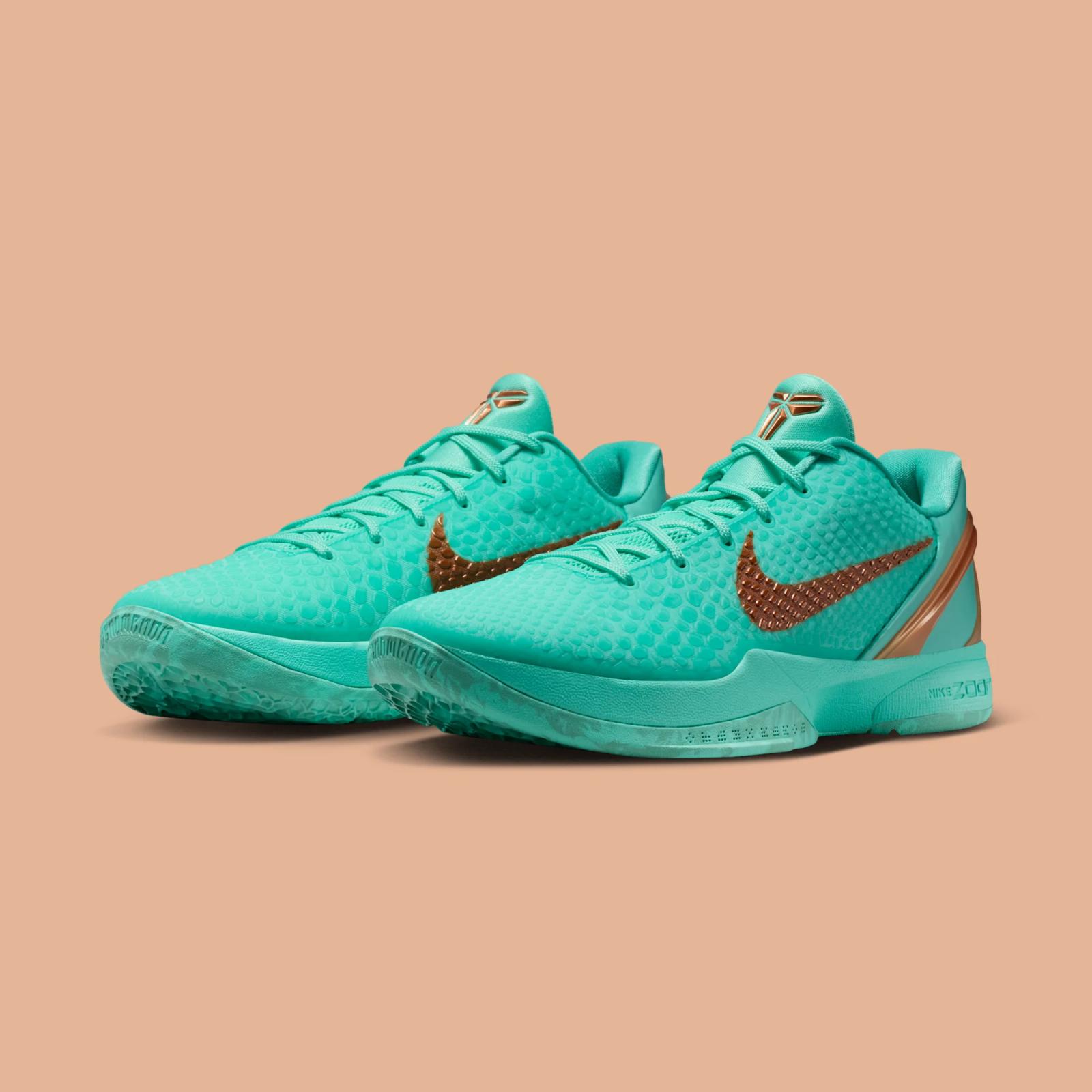 Jalen Brunson Nike Kobe 6 Protro “Hyper Turquoise” drops December 2025