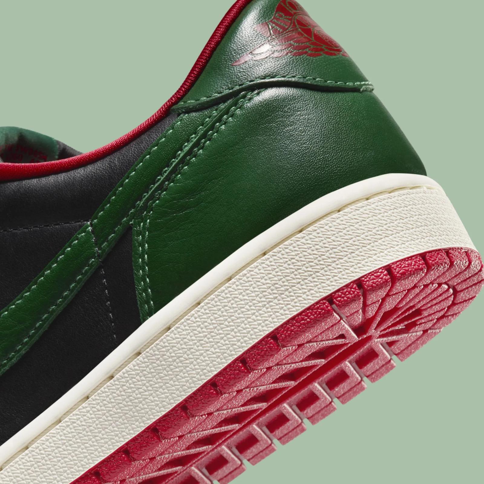 Air Jordan 1 Retro Low OG Gorge Green CZ0775-036