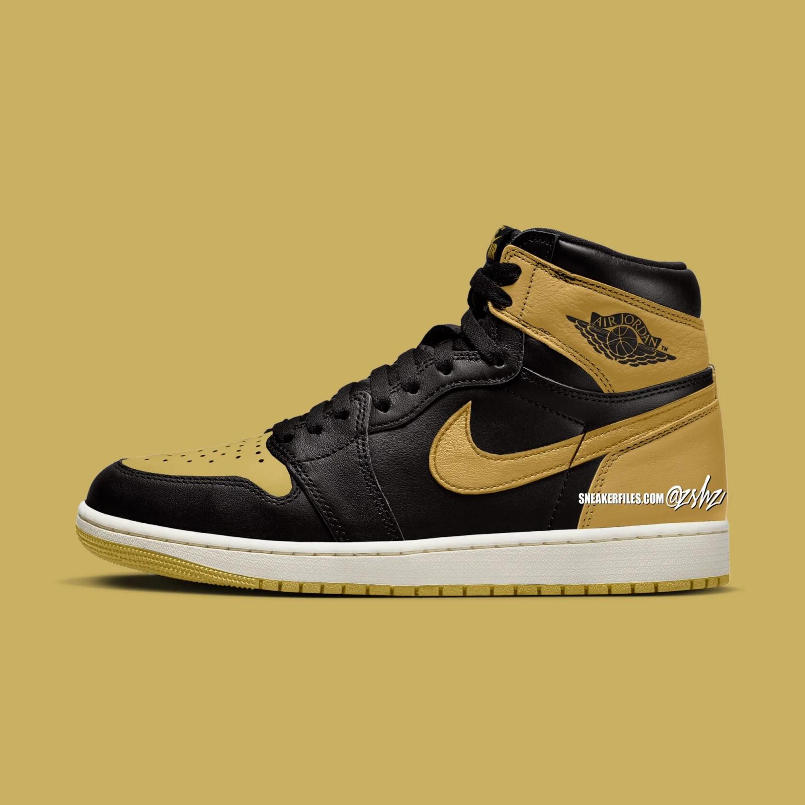 Air Jordan 1 Retro High OG Metallic Gold DZ5485-071